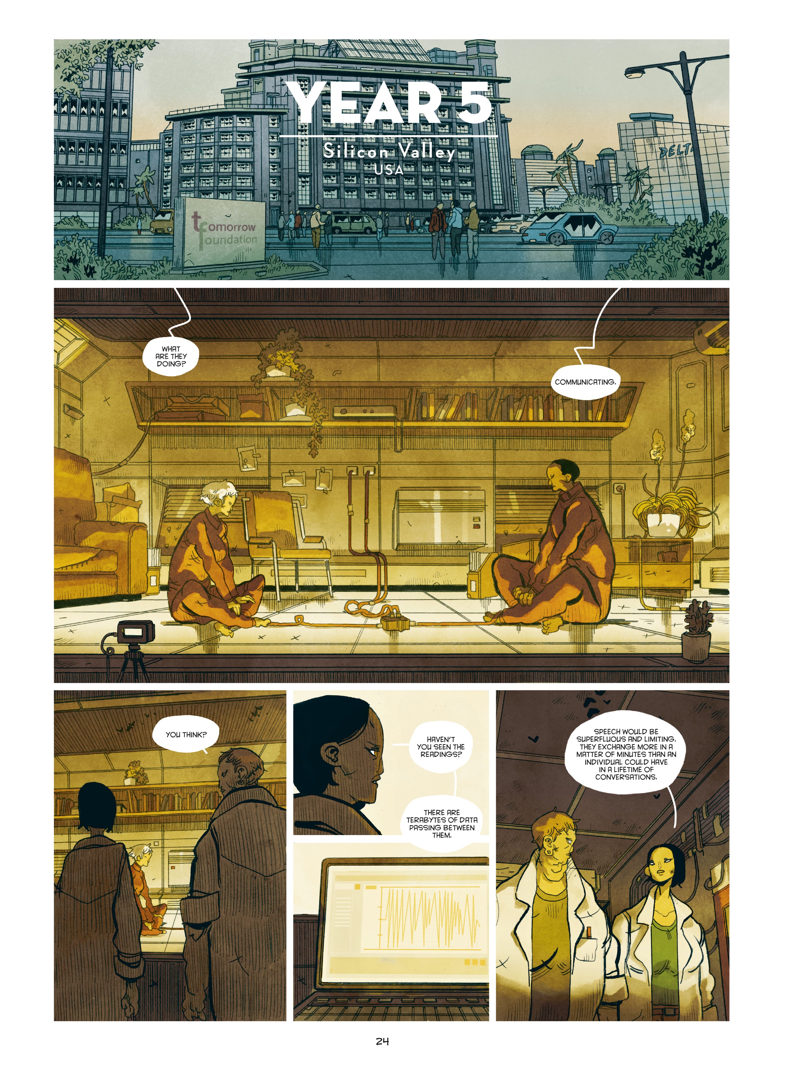 Read online Carbon & Silicon (2021) comic -  Issue #1 - 24