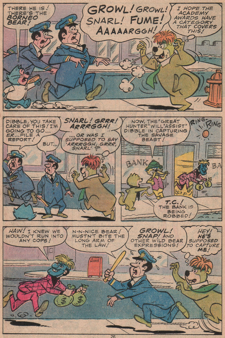 Read online Yogi Bear comic -  Issue #6 - 28