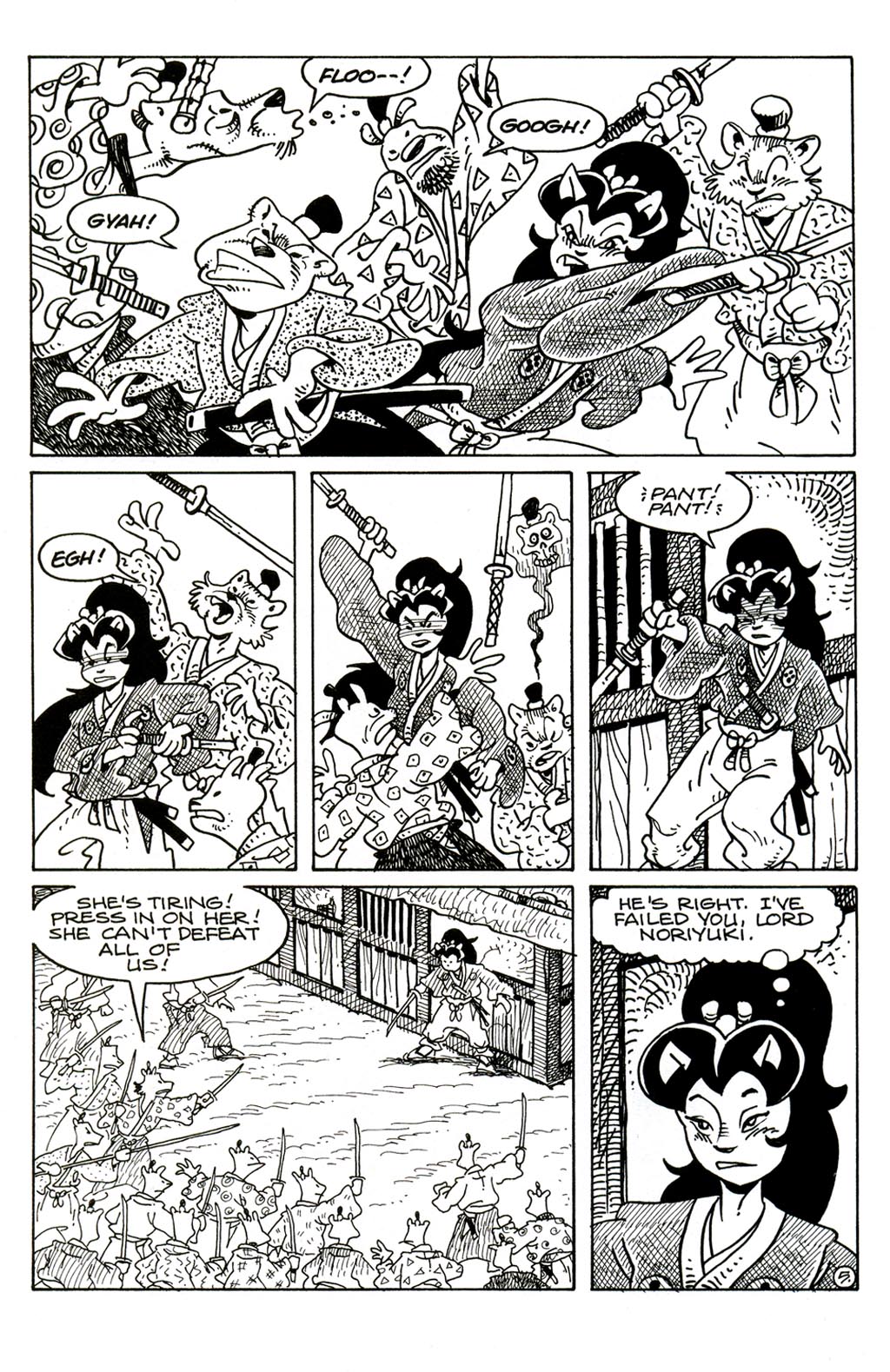 Usagi Yojimbo (1996) Issue #84 #84 - English 7