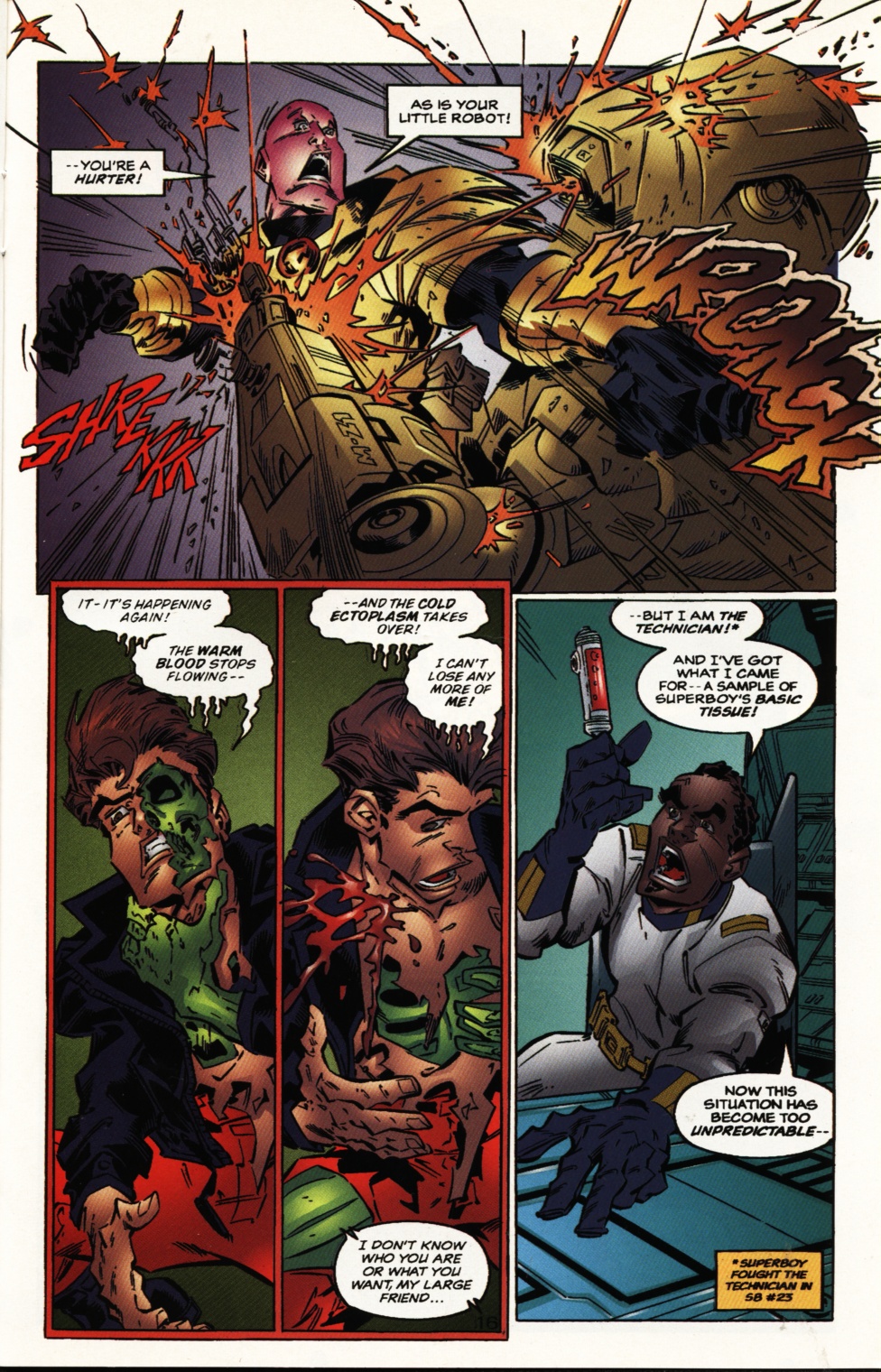 Read online Superboy & The Ravers comic -  Issue #10 - 16