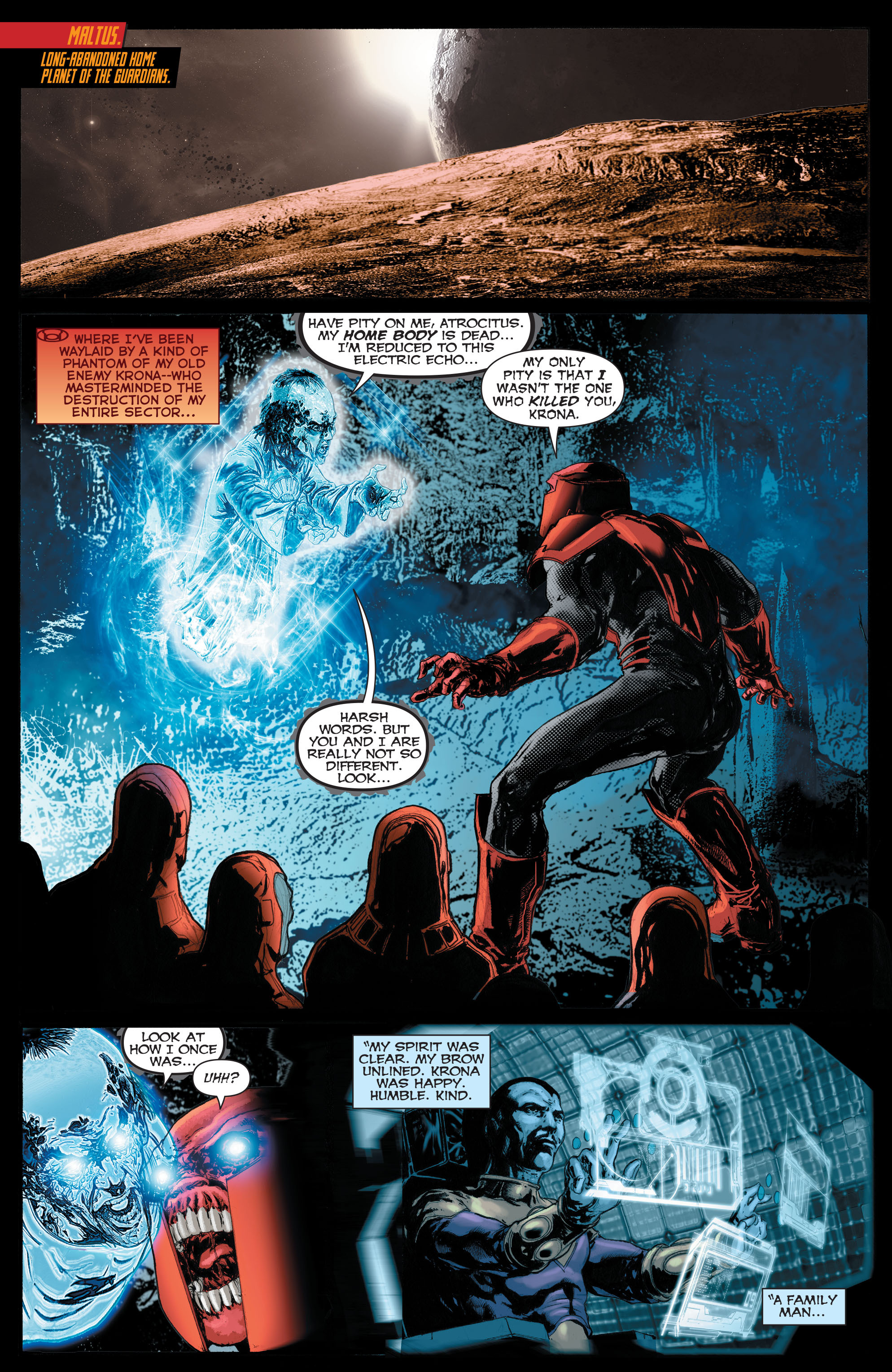 Read online Green Lantern: The Wrath of the First Lantern comic -  Issue # TPB - 72