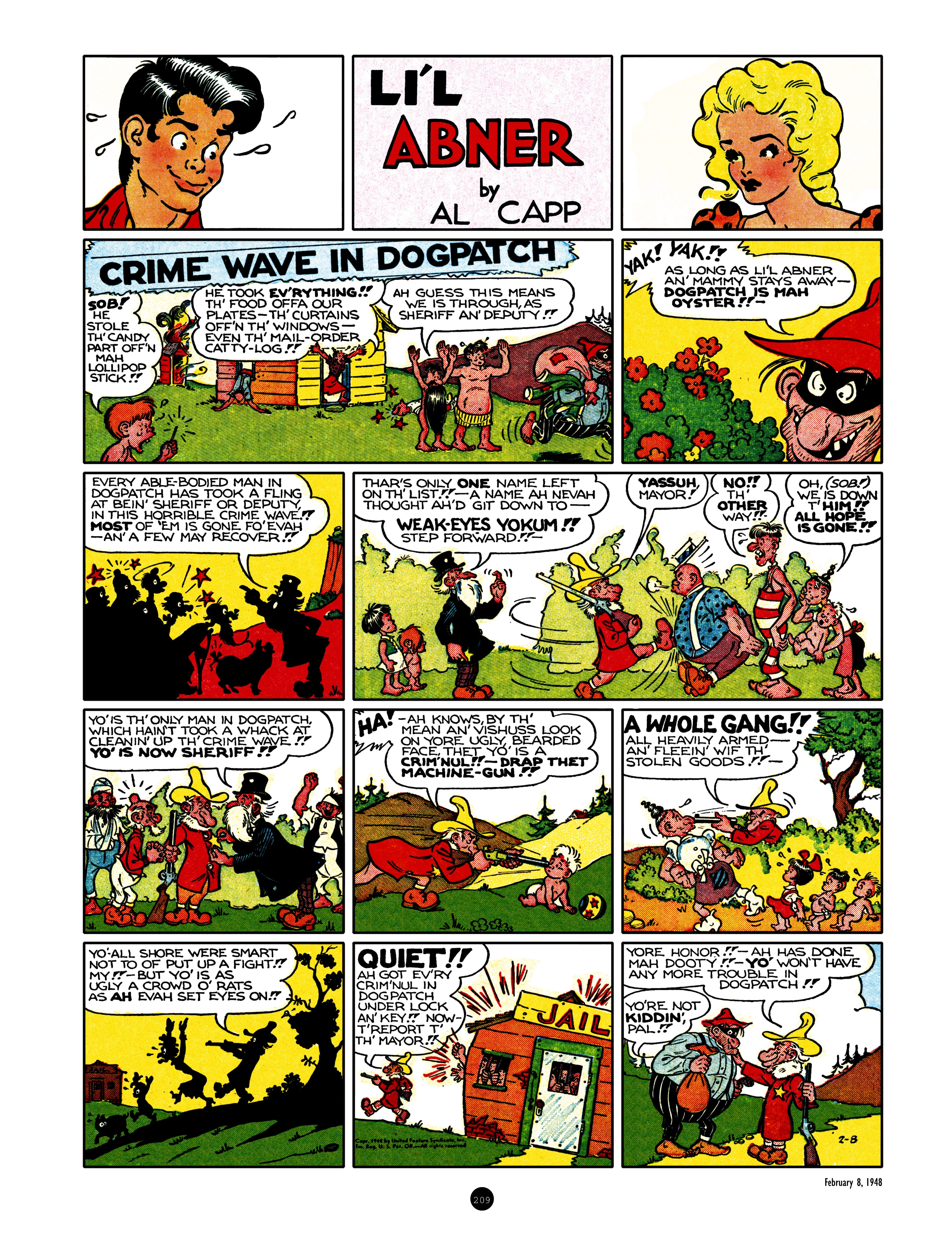 Read online Al Capp's Li'l Abner Complete Daily & Color Sunday Comics comic -  Issue # TPB 7 (Part 3) - 10