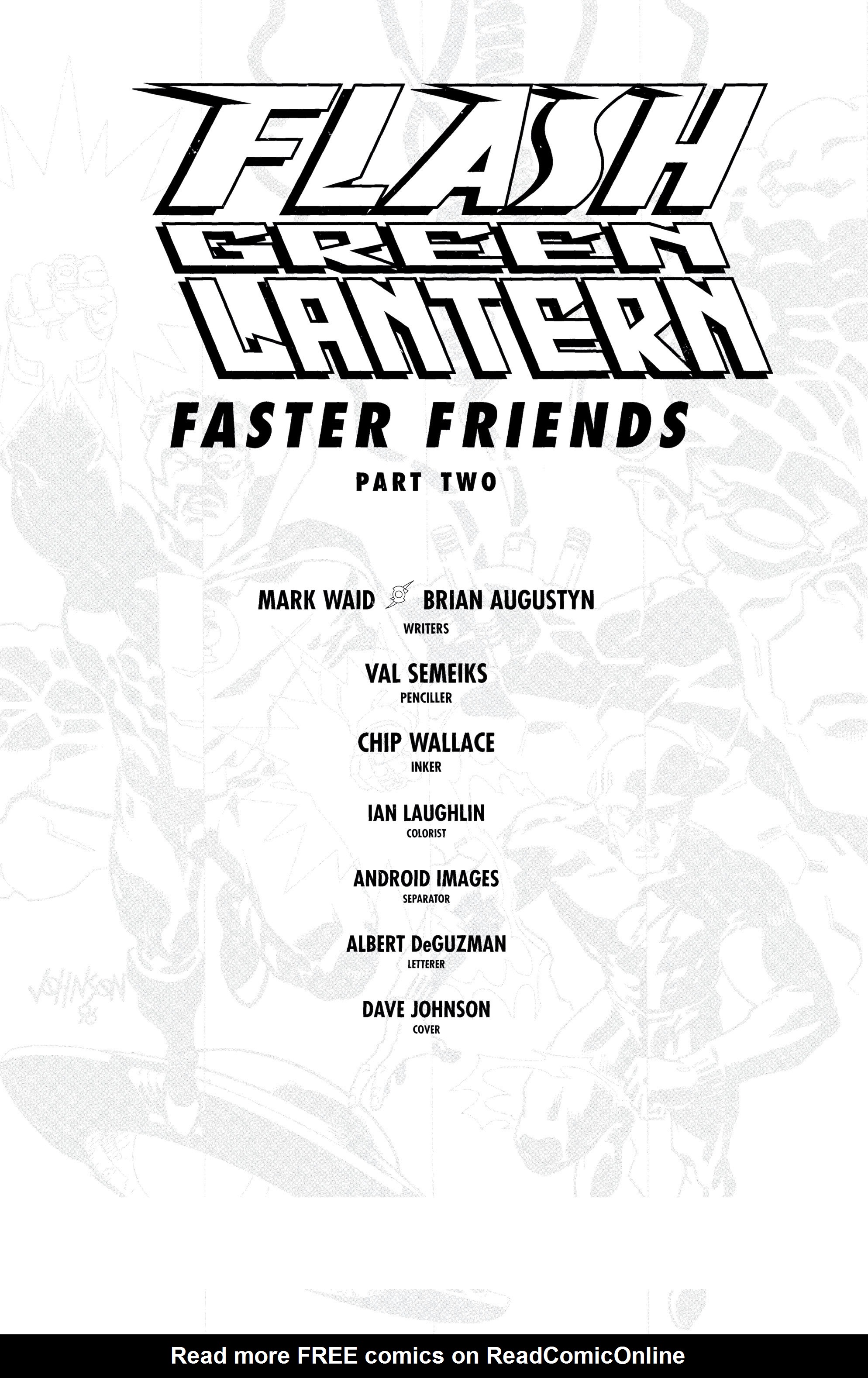 Read online Flash/Green Lantern: Faster Friends comic -  Issue # Full - 3