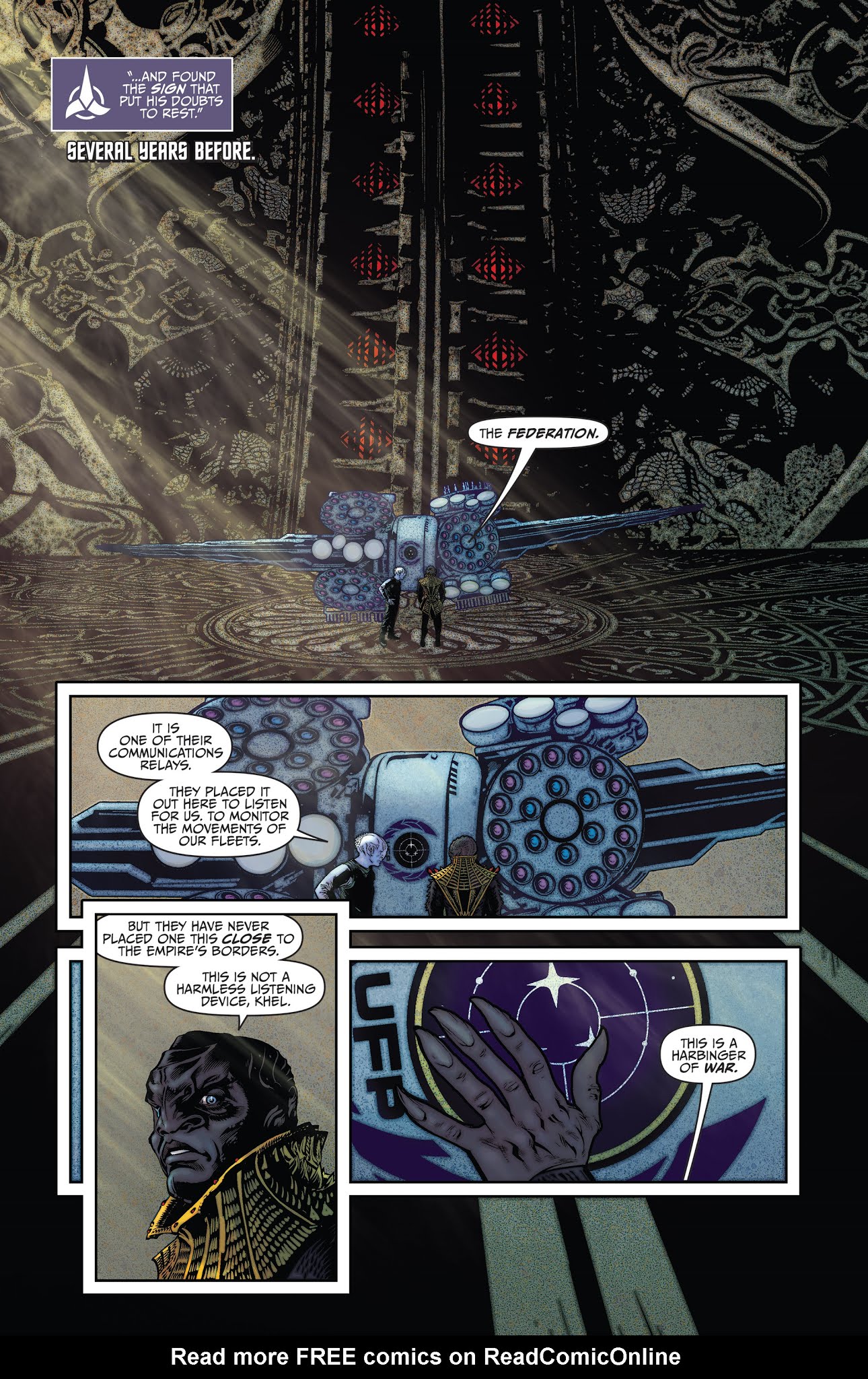 Read online Star Trek: Discovery: The Light of Kahless comic -  Issue #4 - 4