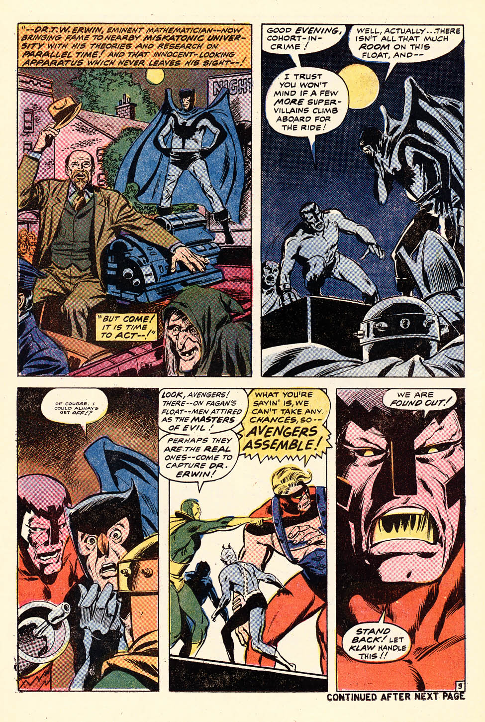 Read online The Avengers (1963) comic -  Issue #83 - 9