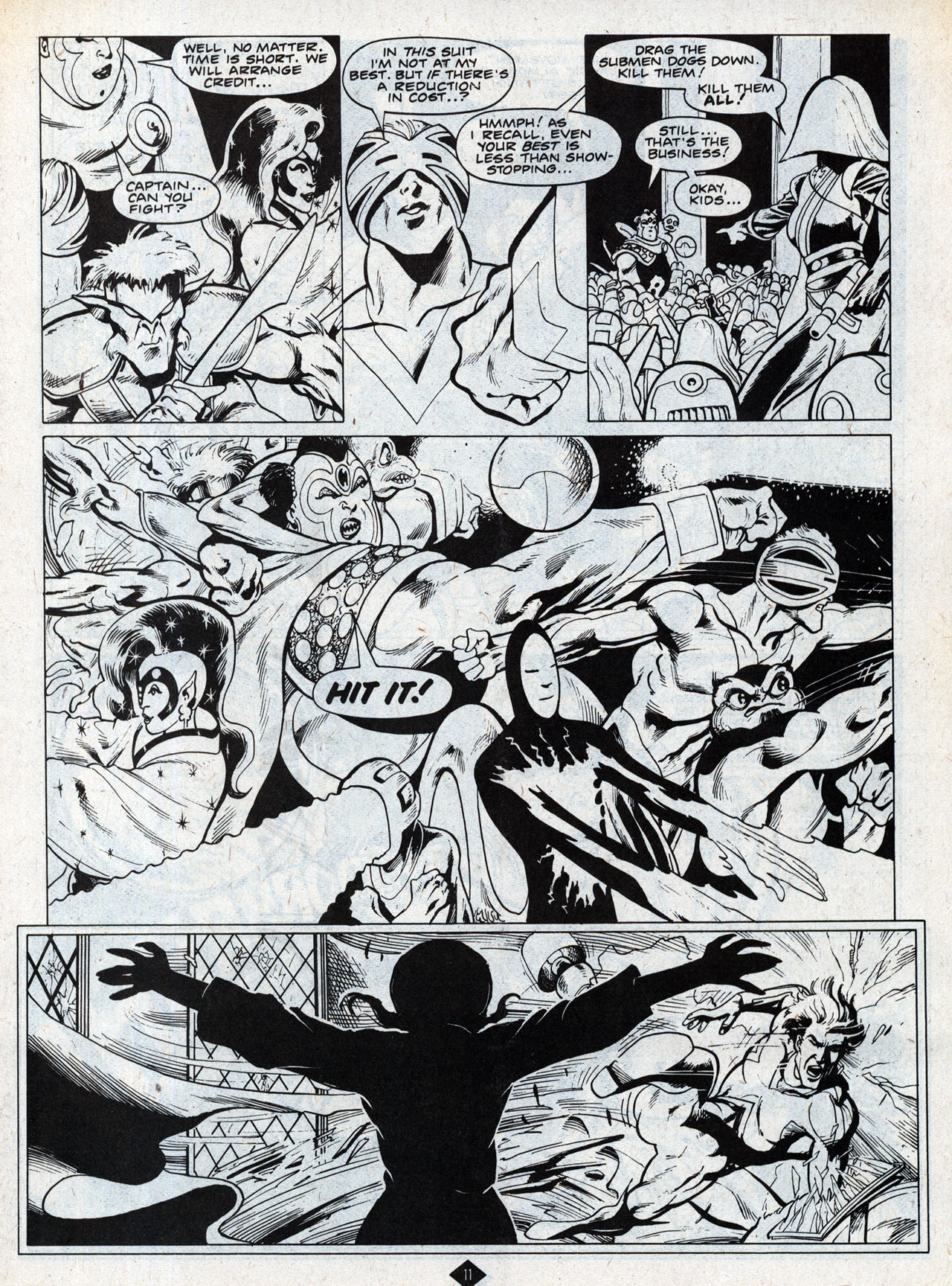 Read online Captain Britain (1985) comic -  Issue #6 - 11