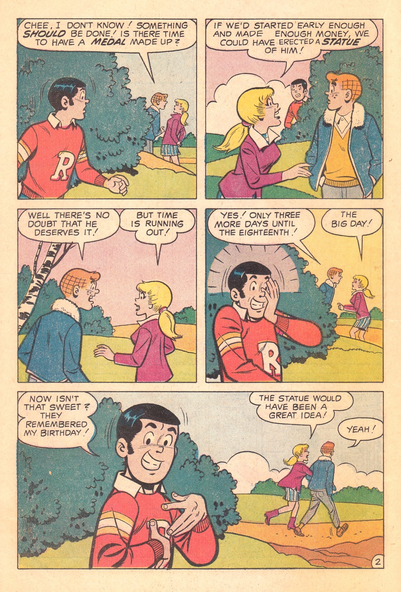 Read online Reggie and Me (1966) comic -  Issue #34 - 14