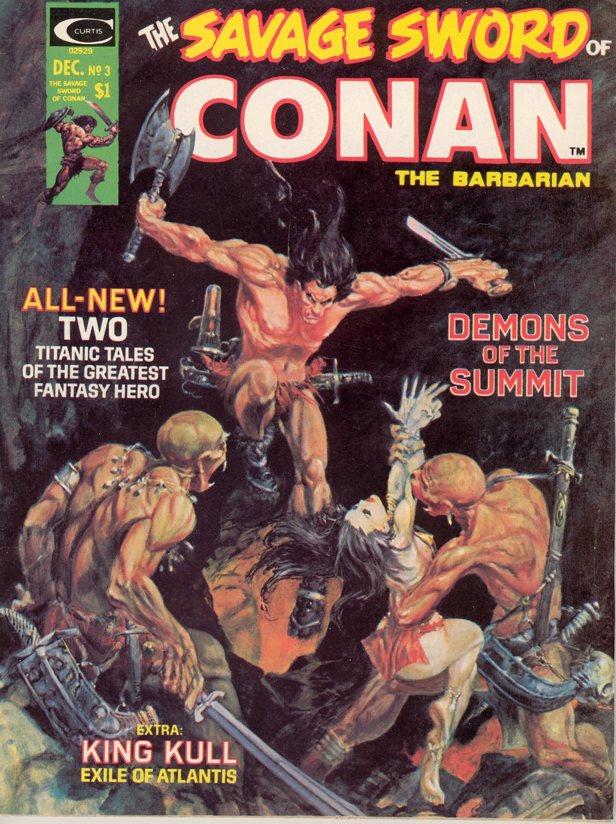 Read online The Savage Sword Of Conan comic -  Issue #3 - 1