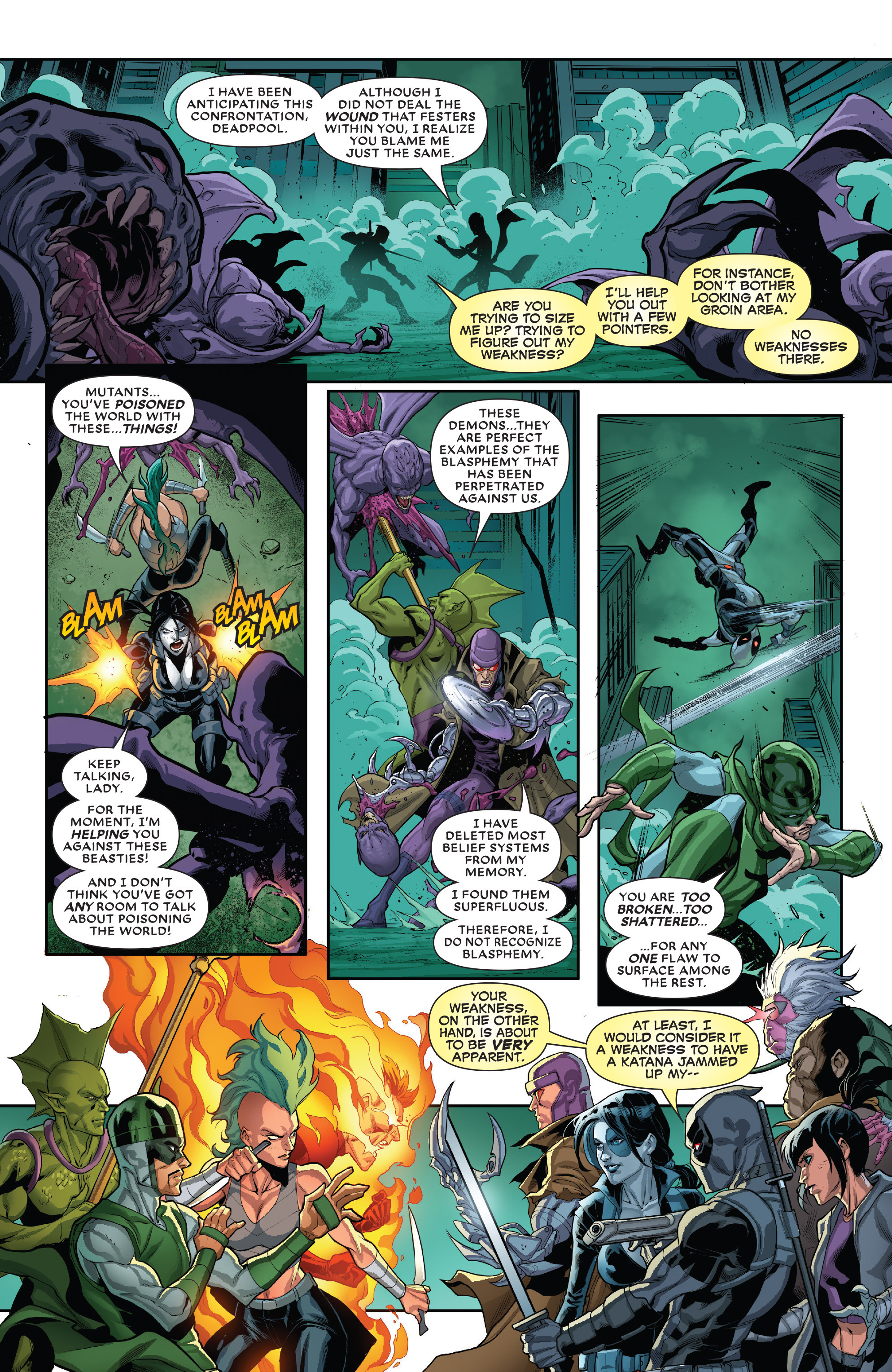 Read online Deadpool & the Mercs For Money [II] comic -  Issue #7 - 8
