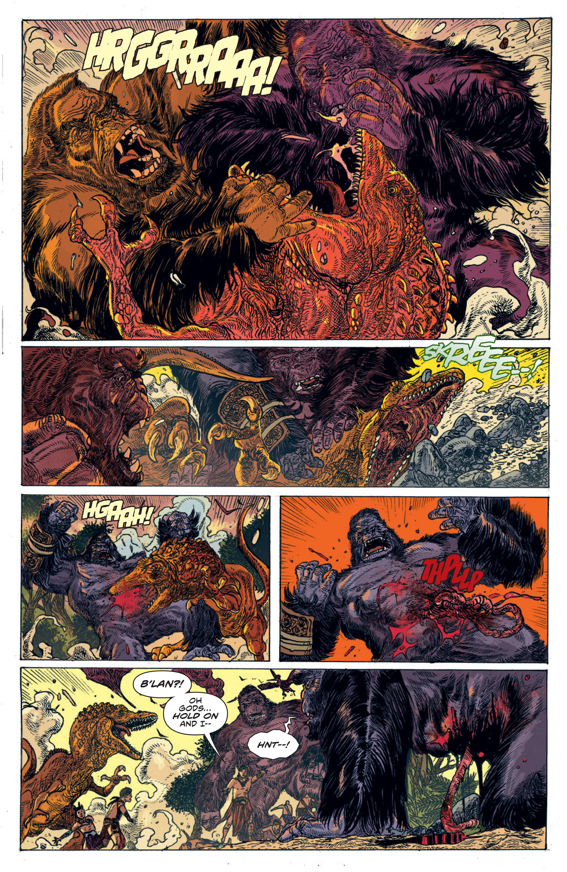 Read online Kong Of Skull Island comic -  Issue #4 - 6
