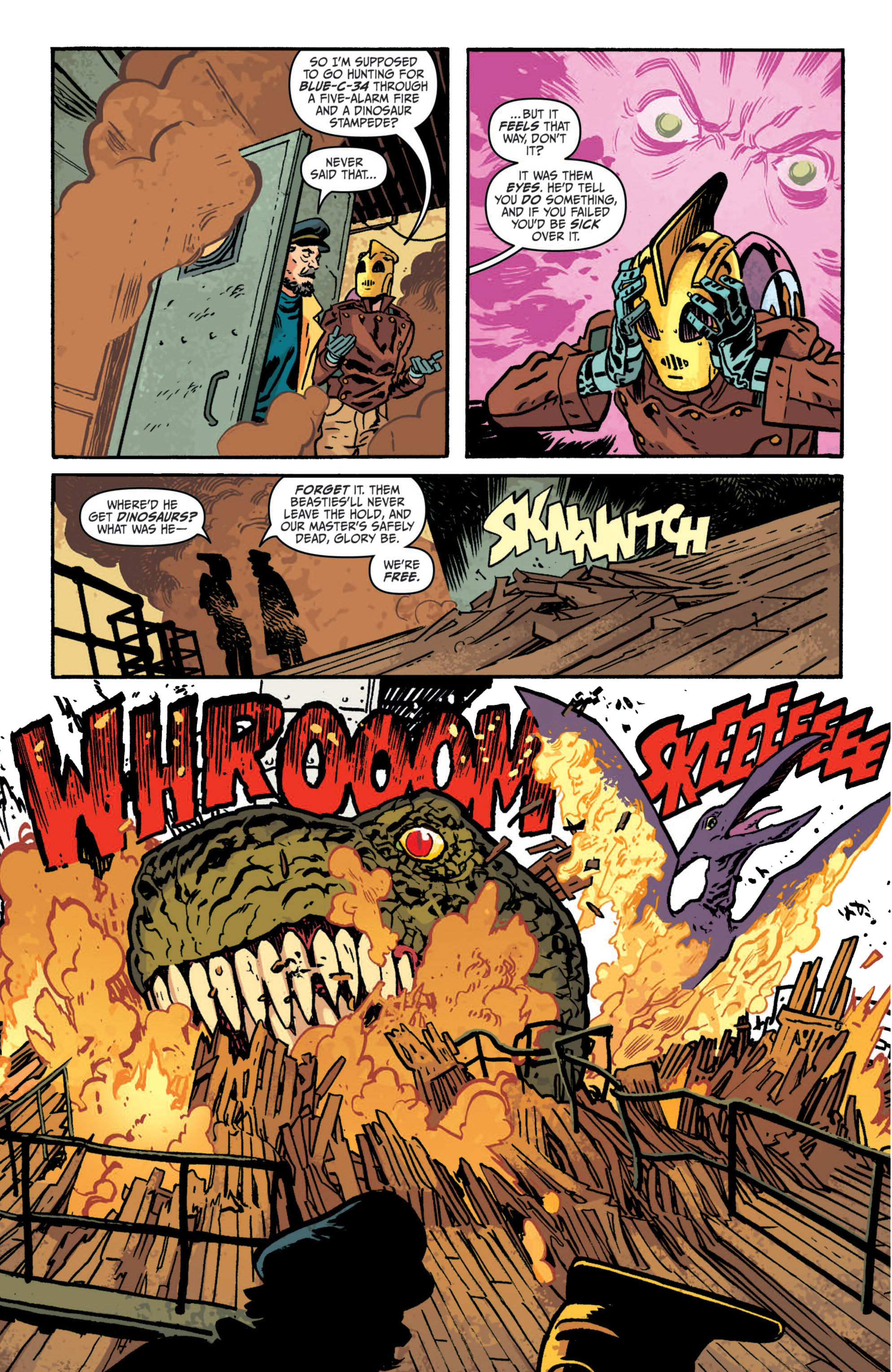 Read online The Rocketeer: Cargo of Doom comic -  Issue # TPB - 65