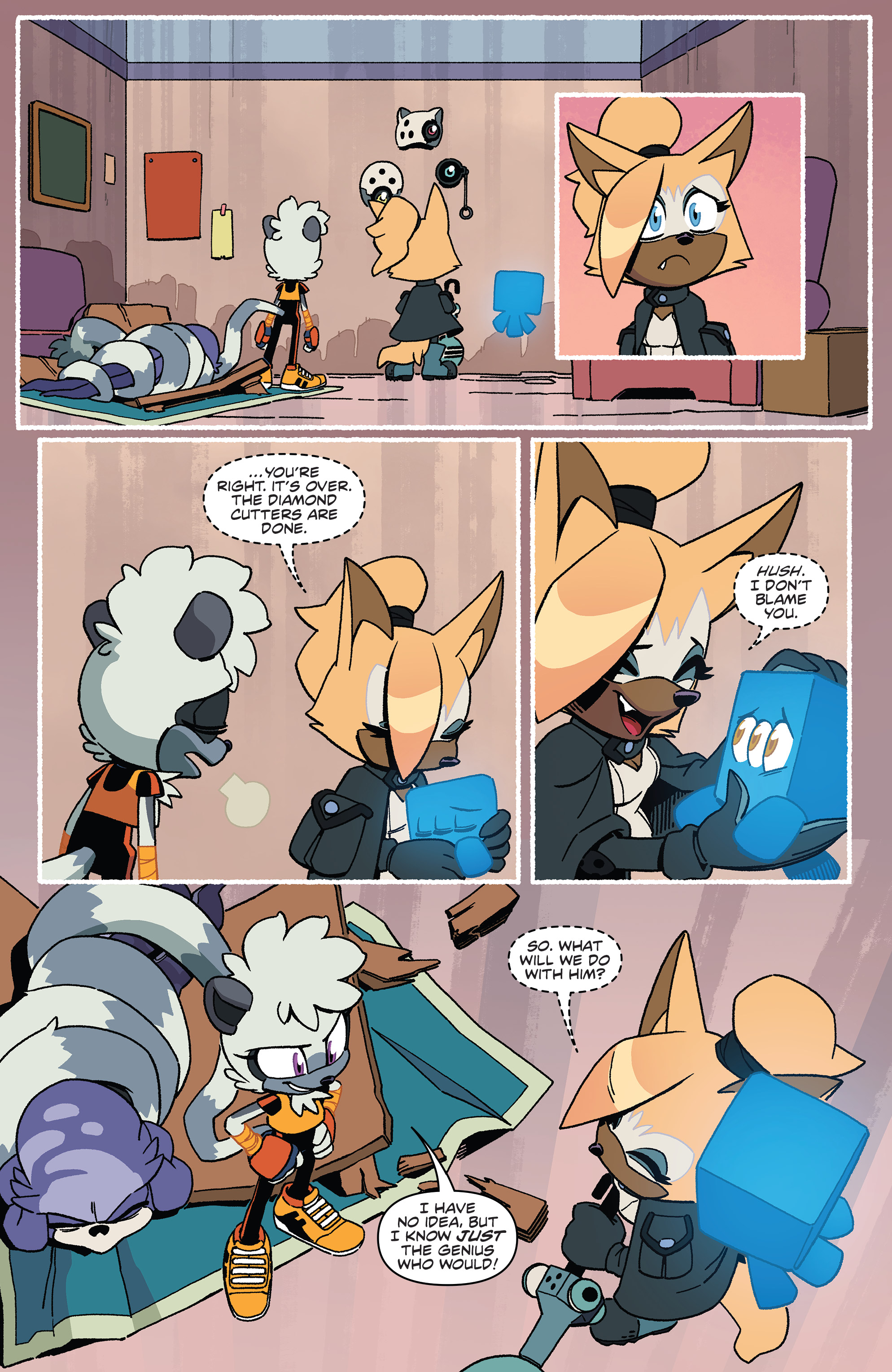 Read online Sonic the Hedgehog: Tangle & Whisper comic -  Issue #4 - 19