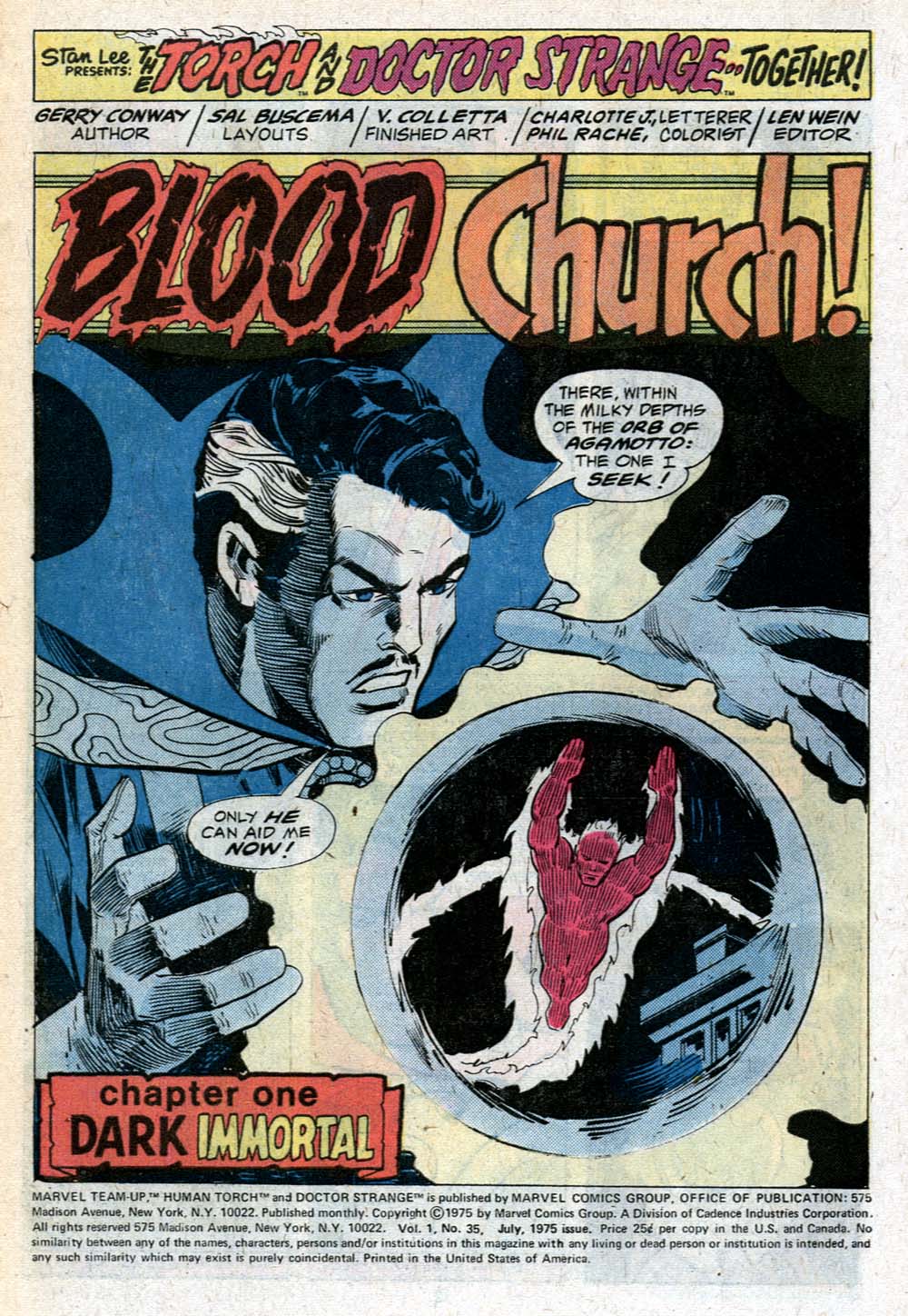 Read online Marvel Team-Up (1972) comic -  Issue #35 - 2