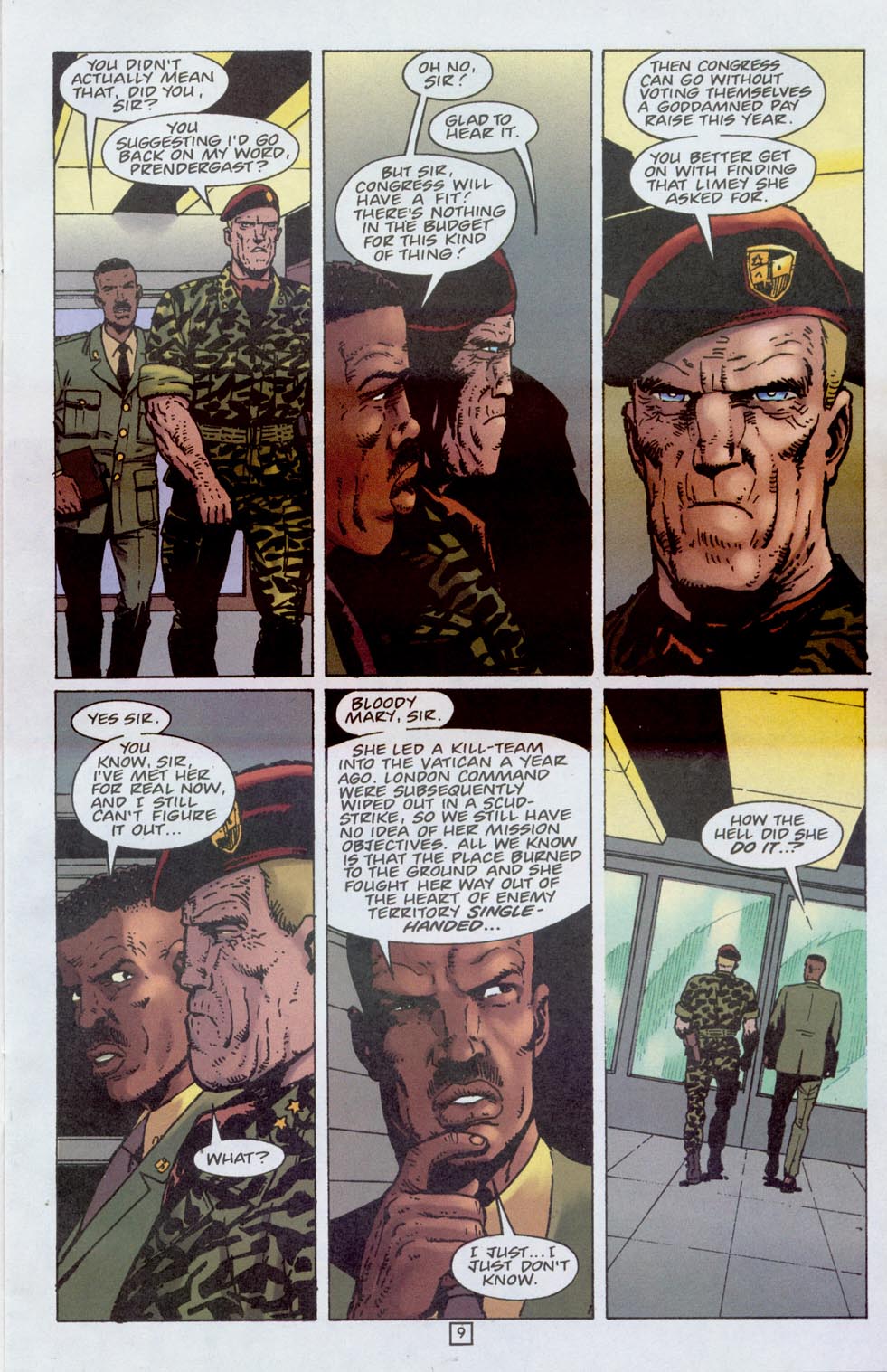 Read online Bloody Mary: Lady Liberty comic -  Issue #1 - 10
