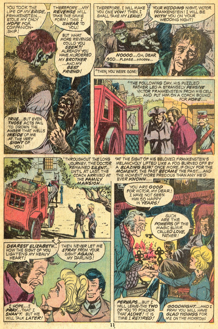 Read online Frankenstein (1973) comic -  Issue #3 - 9