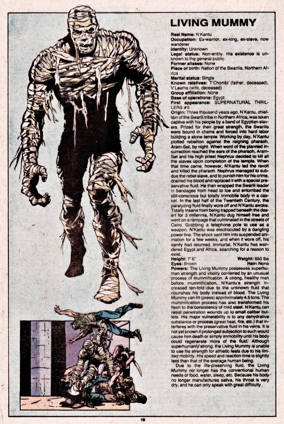 Read online The Official Handbook of the Marvel Universe comic -  Issue #6 - 20