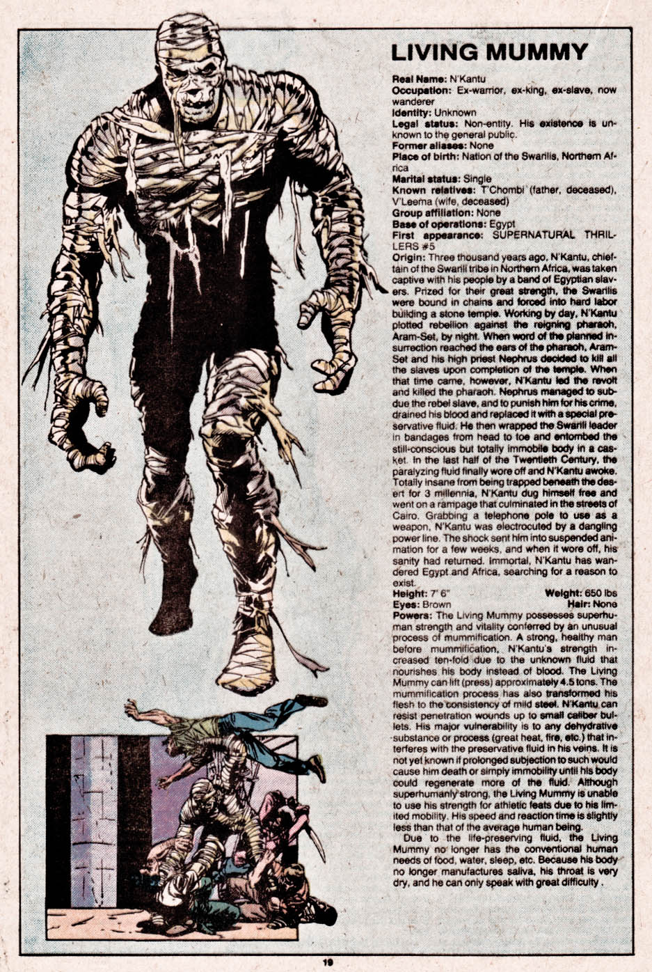 The Official Handbook of the Marvel Universe issue 6 - Page 20