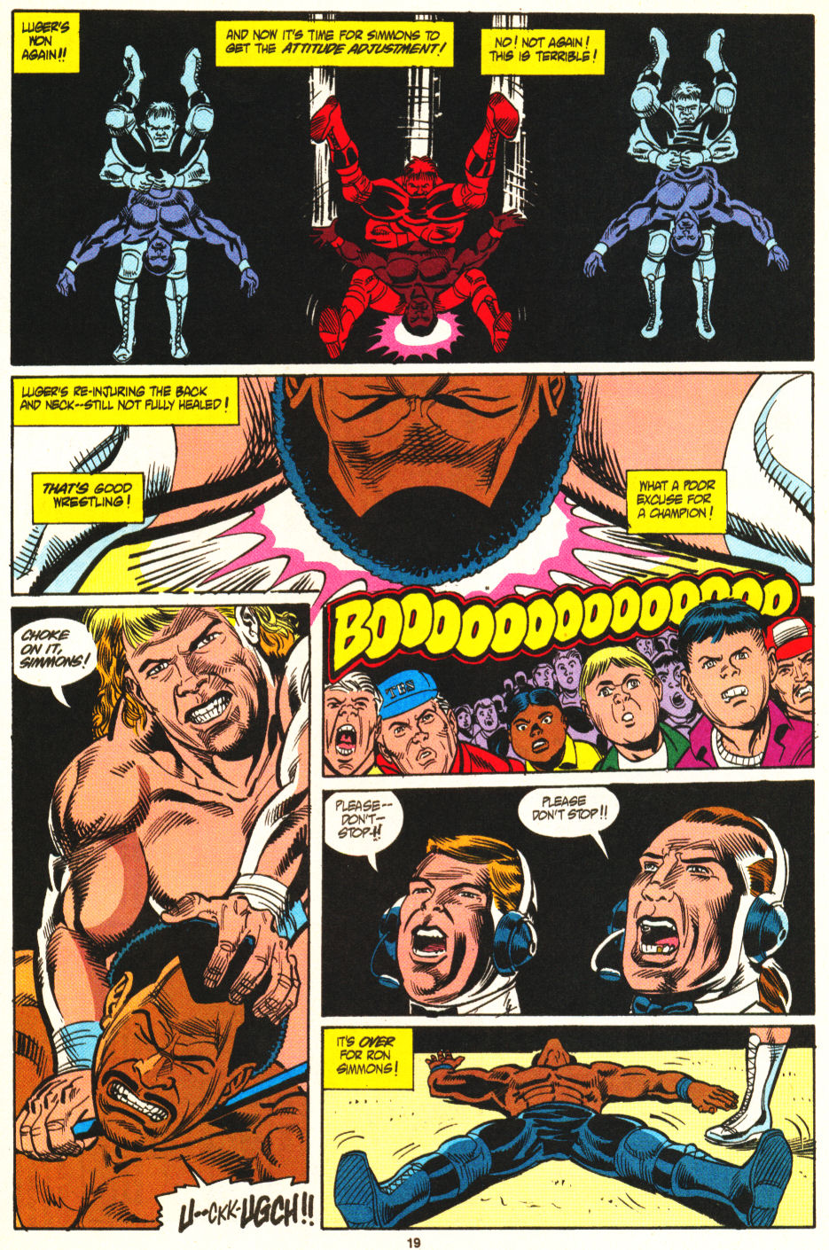 Read online WCW World Championship Wrestling comic -  Issue #2 - 17