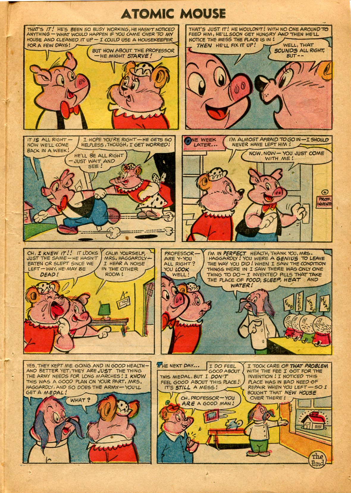 Read online Atomic Mouse comic -  Issue #10 - 23