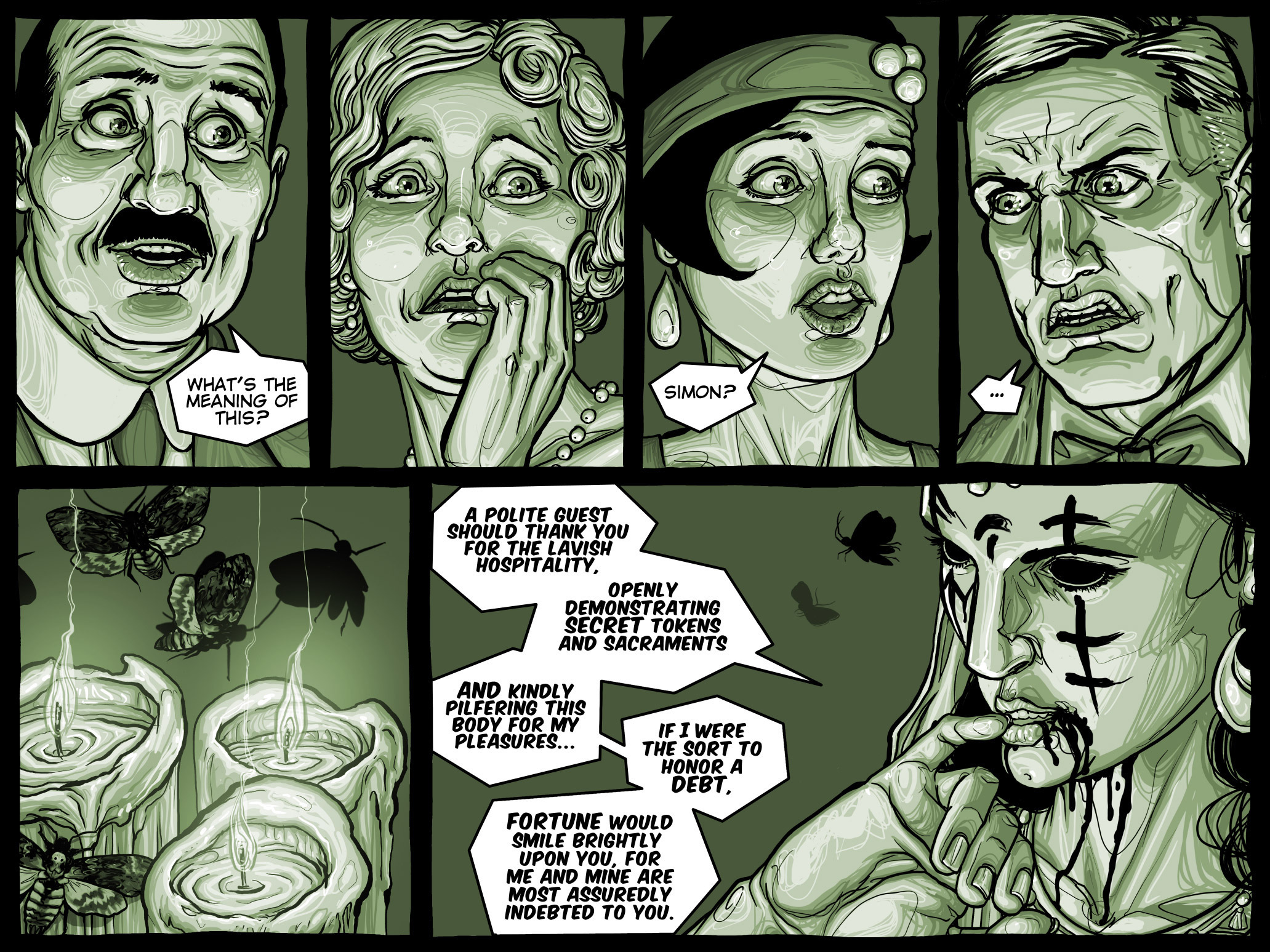Read online False Positive comic -  Issue #4 - 18