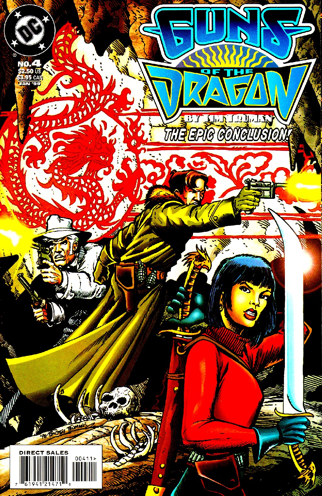 Read online Guns of the Dragon comic -  Issue #4 - 1