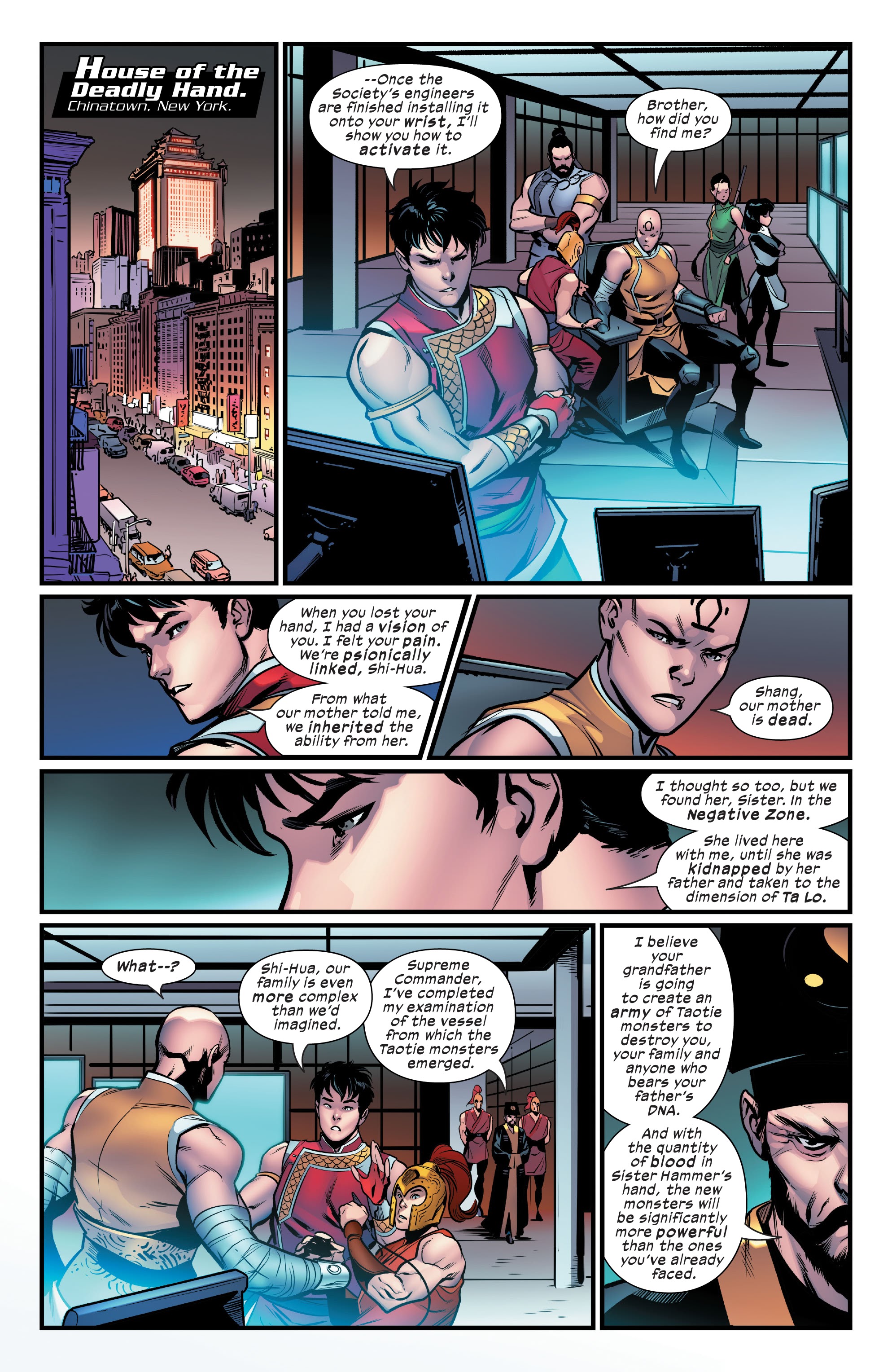 Read online Shang-Chi (2021) comic -  Issue #10 - 17