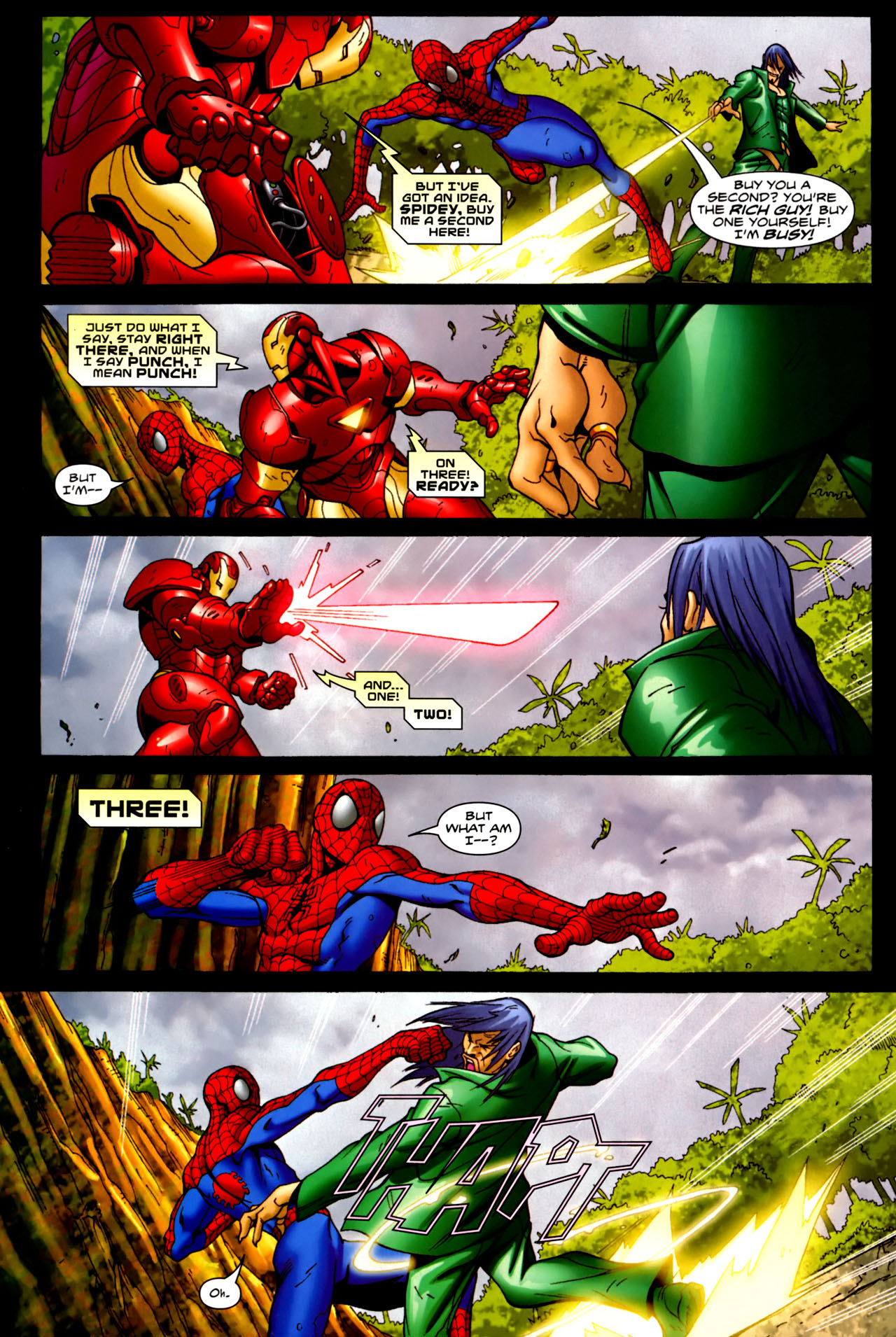 Read online Marvel Adventures: Iron Man, Hulk, and Spider-Man comic -  Issue # Full - 30