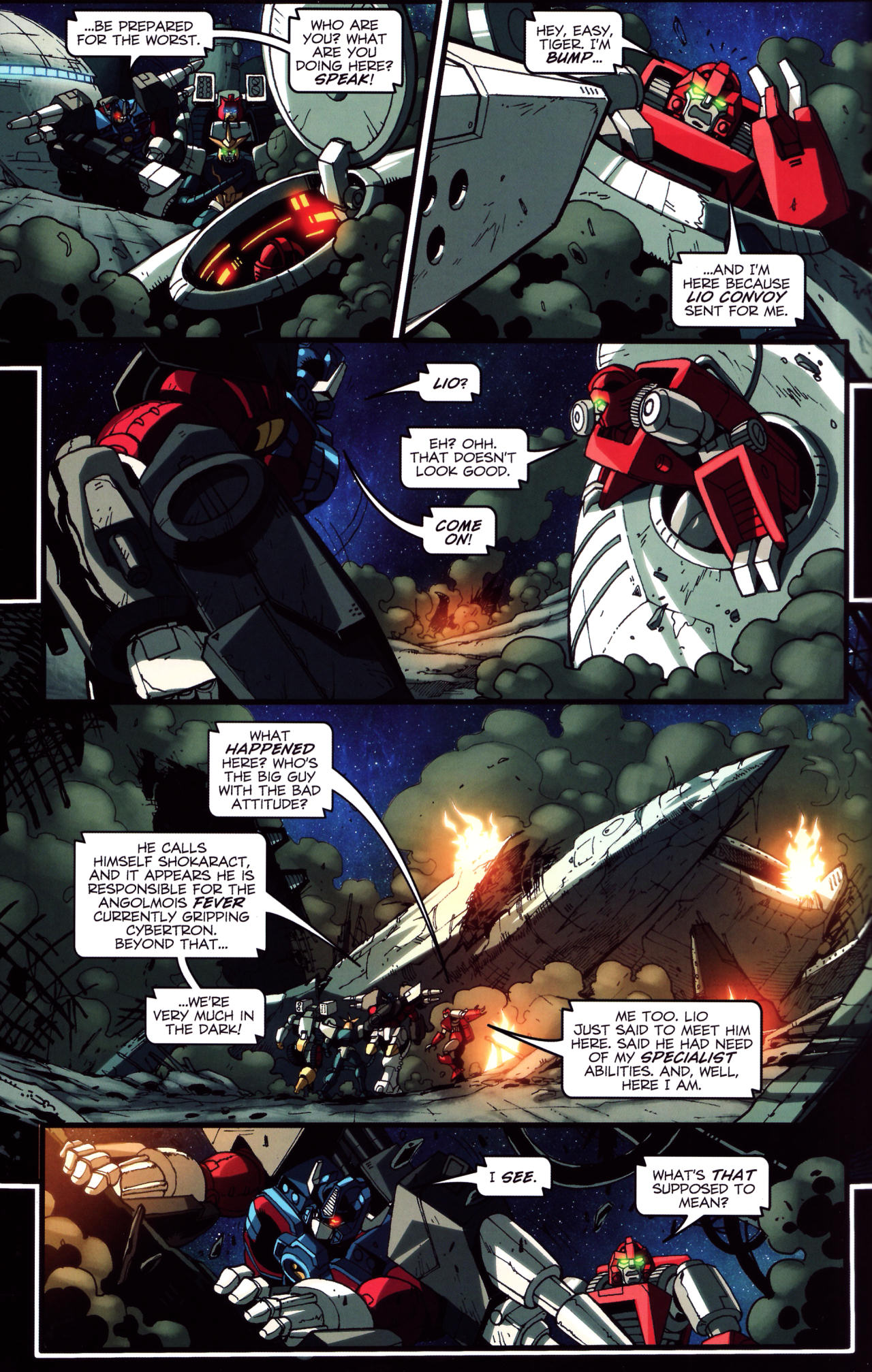 Read online Transformers: Beast Wars: The Ascending comic -  Issue #4 - 6