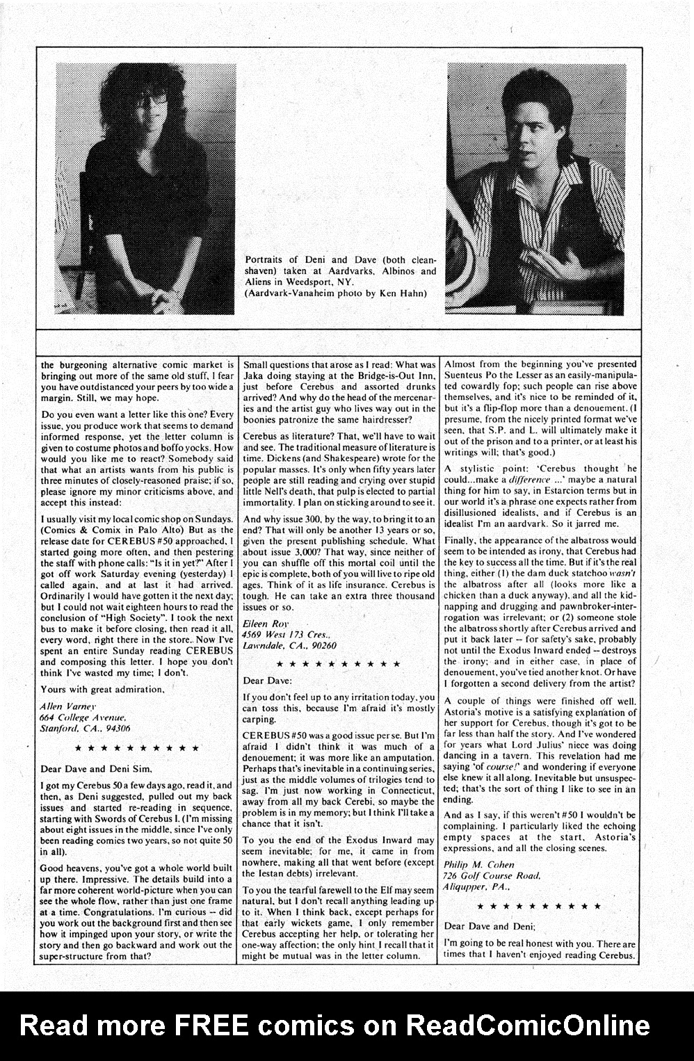 Cerebus Issue #52 #52 - English 28