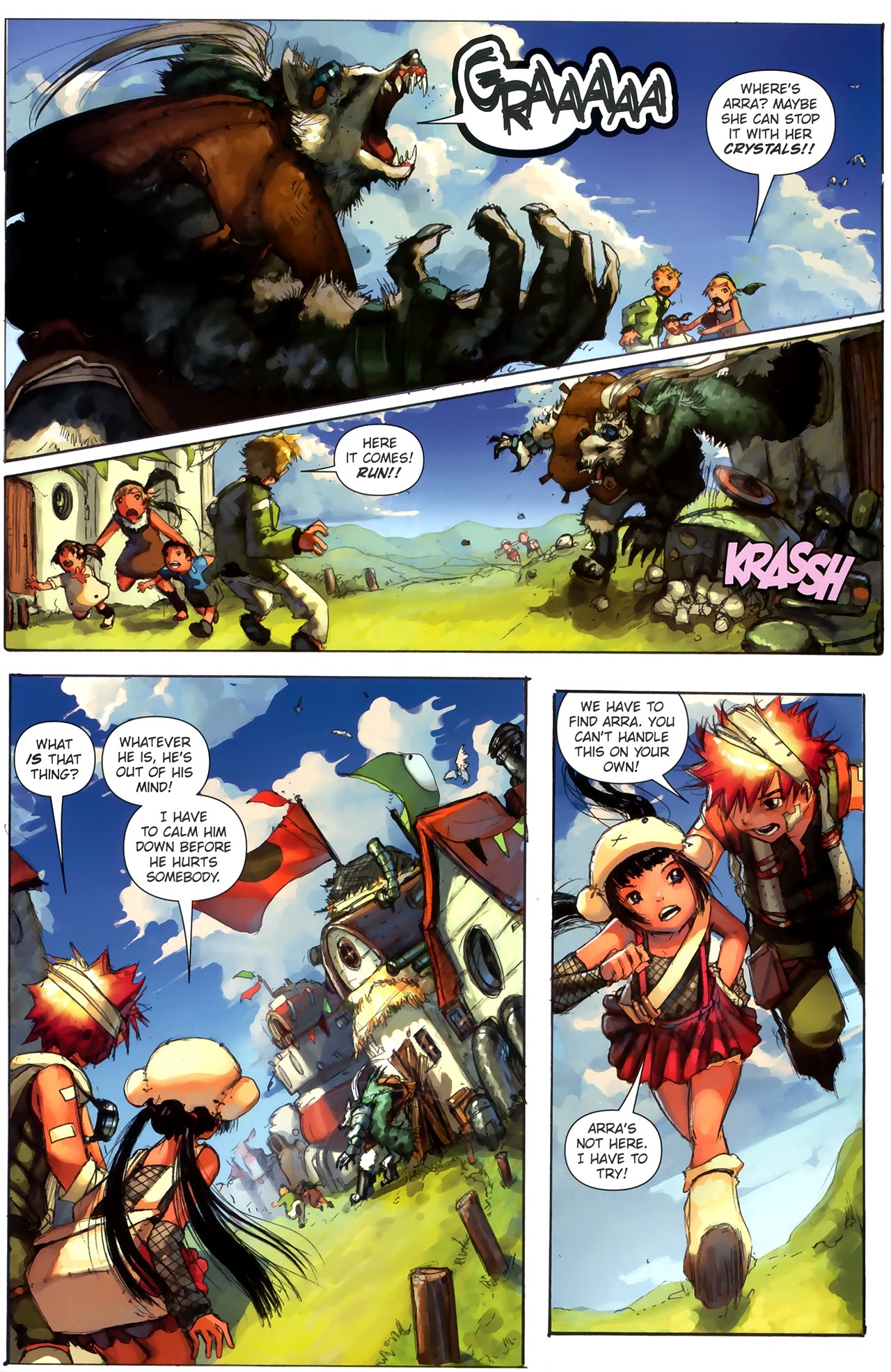 Read online Sky Pirates Of Neo Terra comic -  Issue #1 - 22