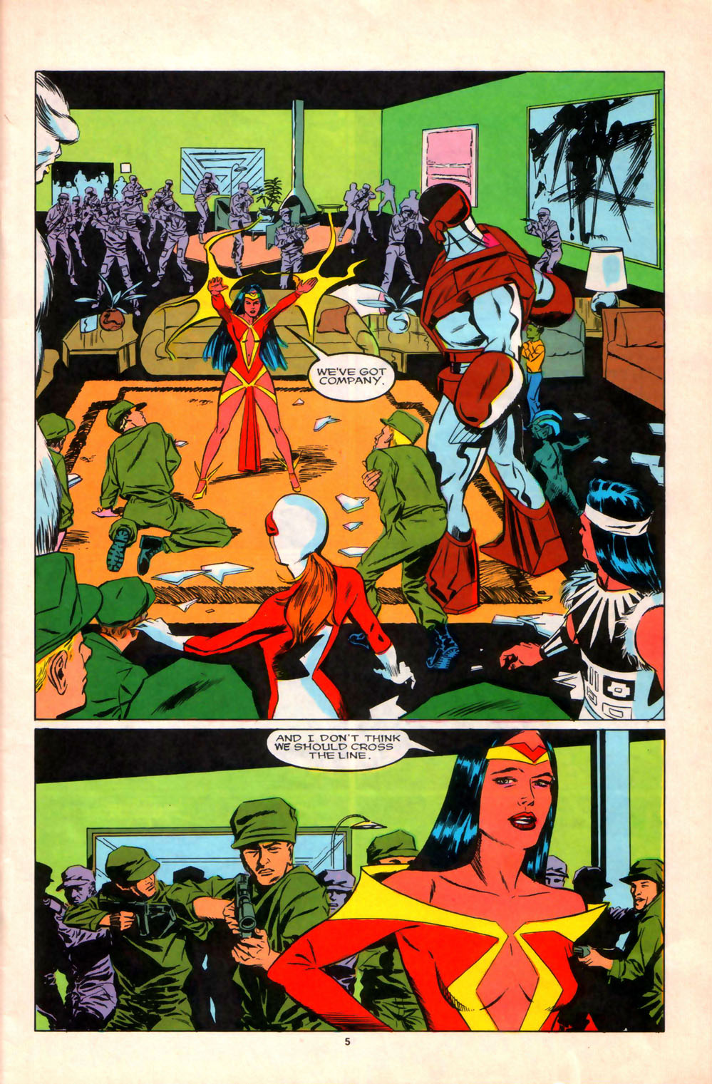 Read online Alpha Flight (1983) comic -  Issue #71 - 7