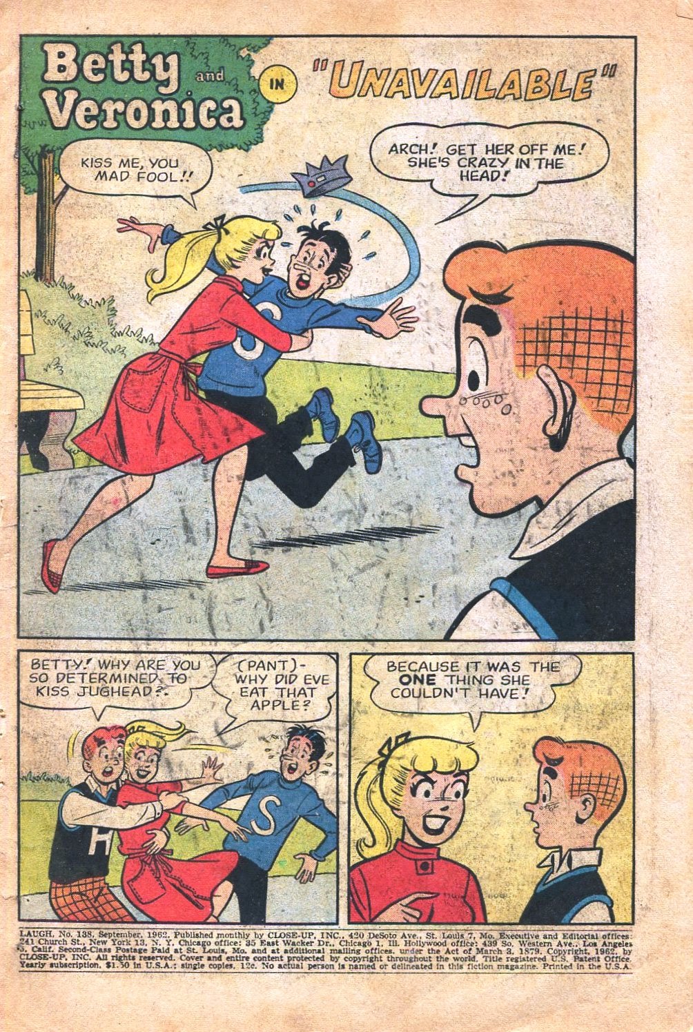 Read online Laugh (Comics) comic -  Issue #138 - 3