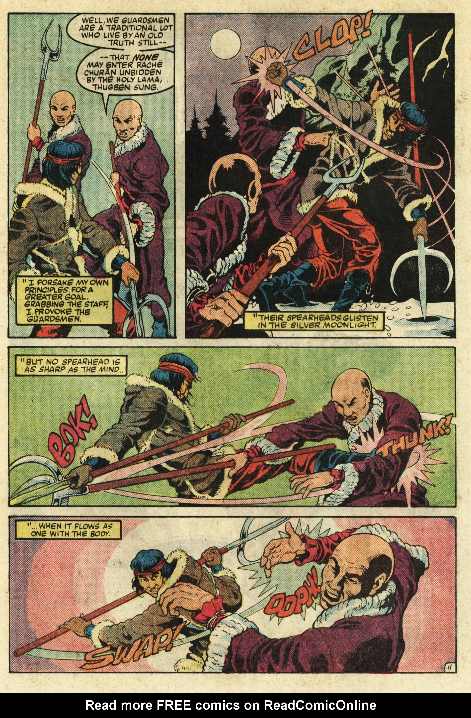 Read online Master of Kung Fu (1974) comic -  Issue #124 - 12