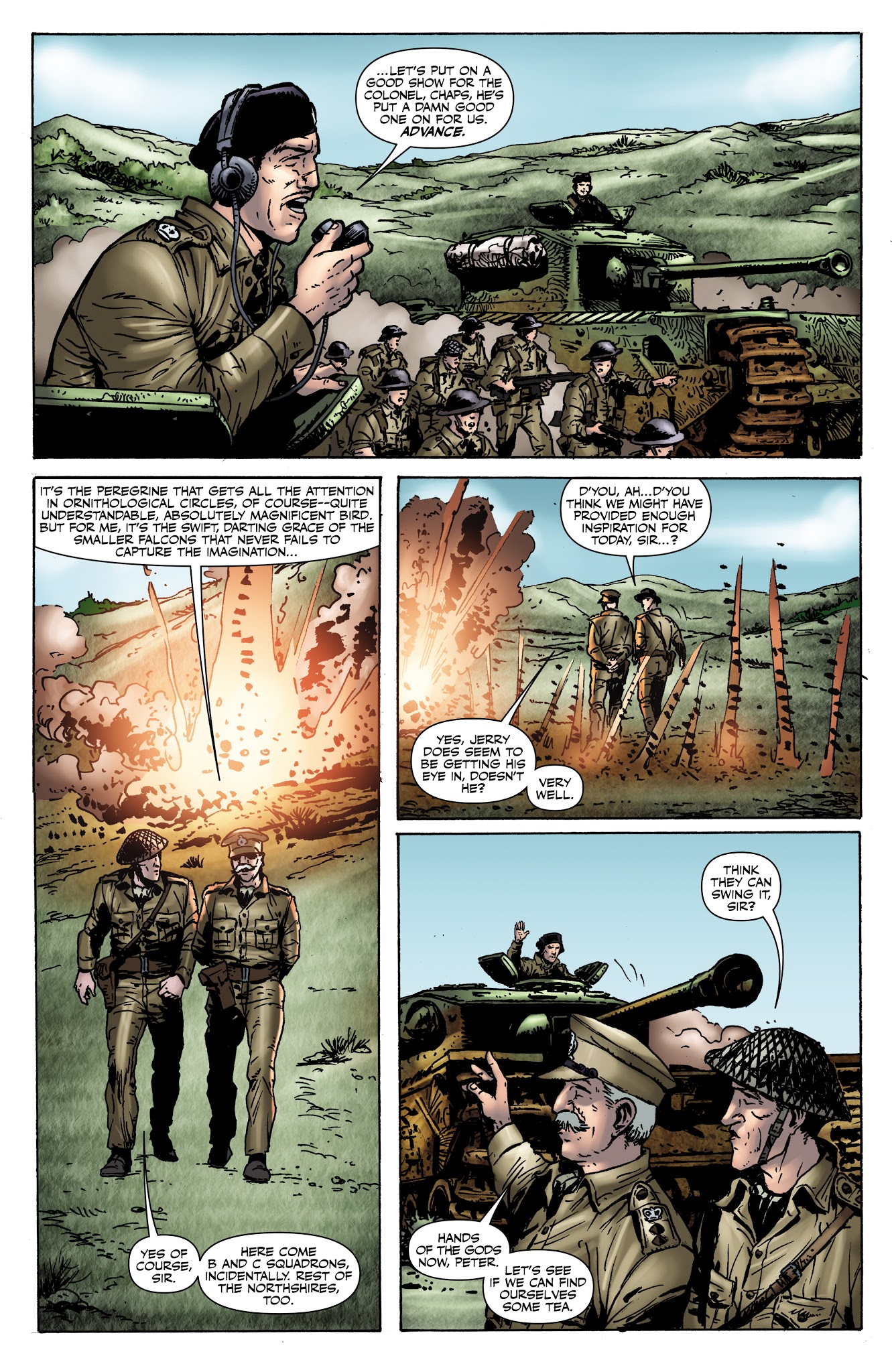 Read online Battlefields: The Tankies comic -  Issue # TPB - 61