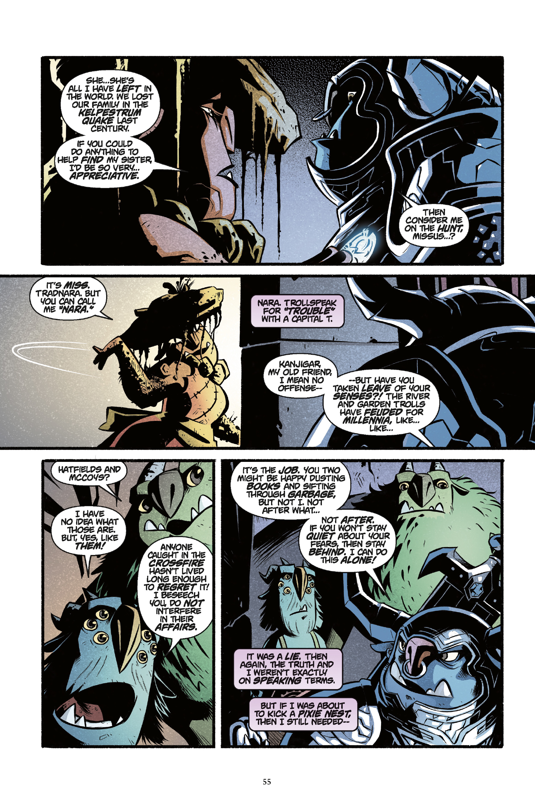 Read online Trollhunters: Tales of Arcadia-The Felled comic -  Issue # TPB - 55