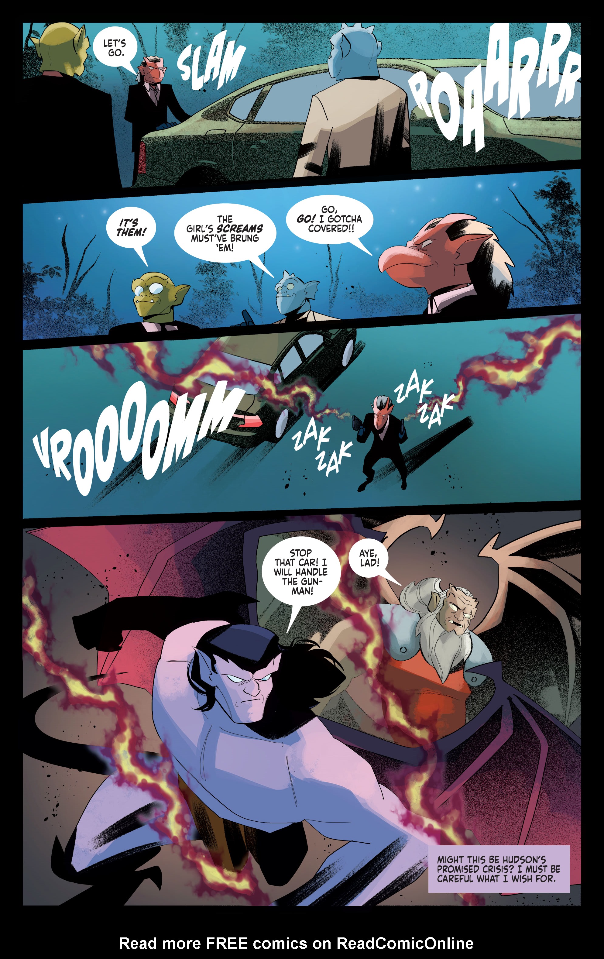 Read online Gargoyles (2022) comic -  Issue #4 - 20