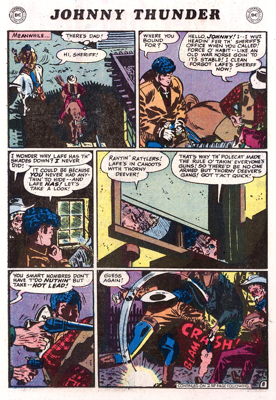 Read online Johnny Thunder comic -  Issue #1 - 11