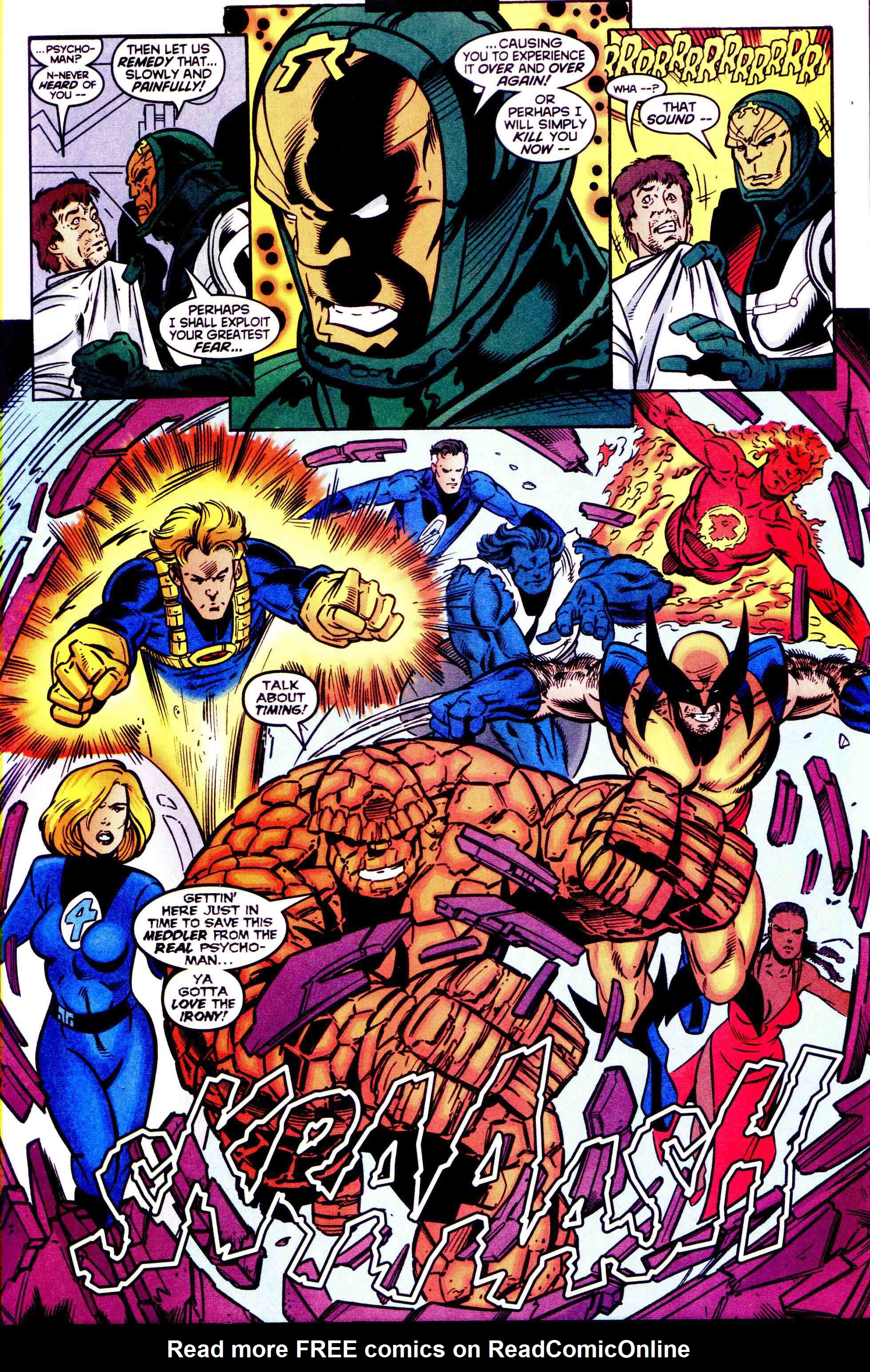 Read online X-Men Annual comic -  Issue #22 - 36