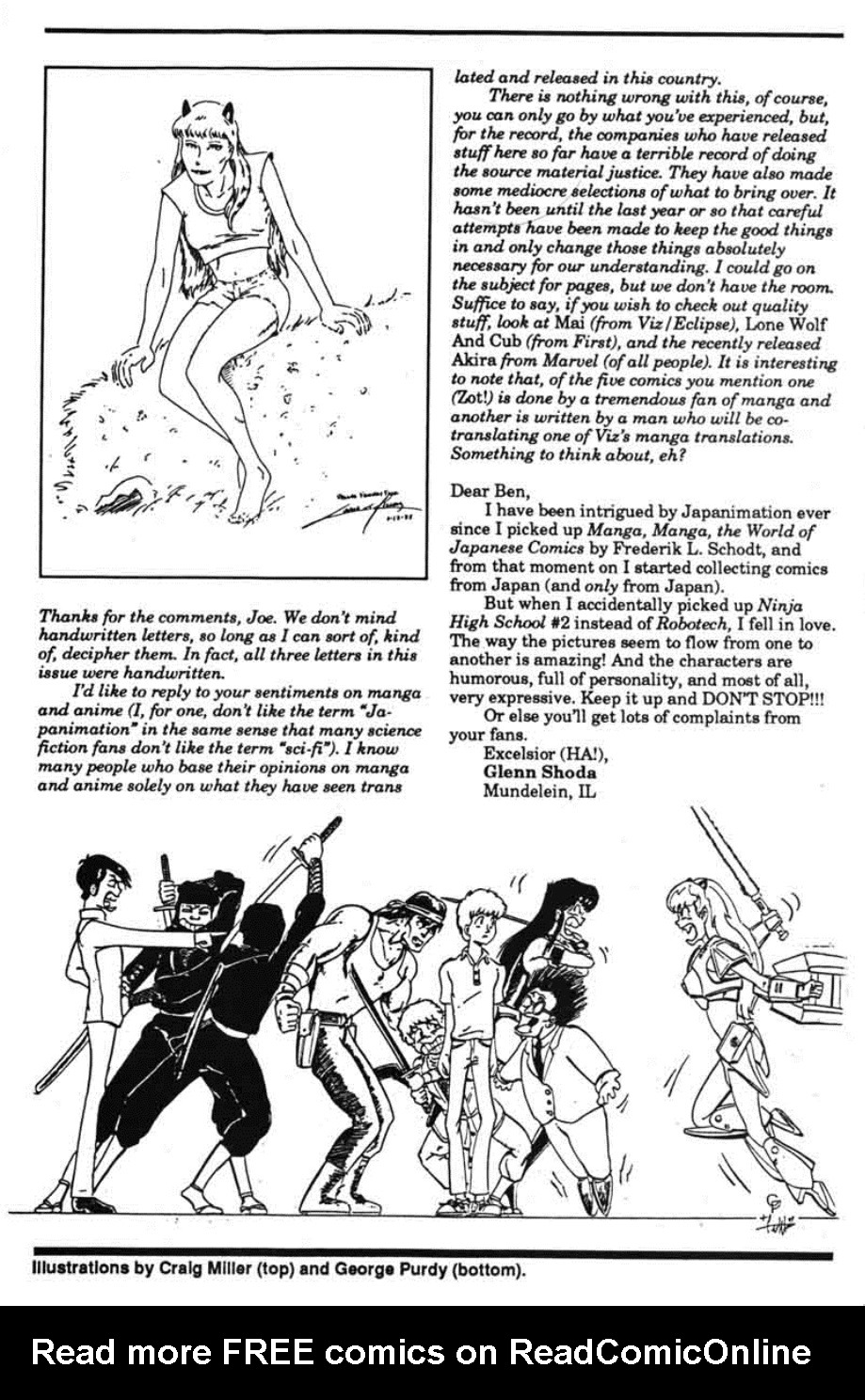 Read online Ninja High School (1986) comic -  Issue #6 - 33