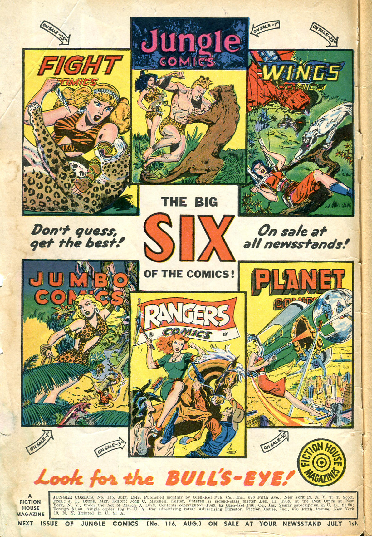 Read online Jungle Comics comic -  Issue #115 - 2