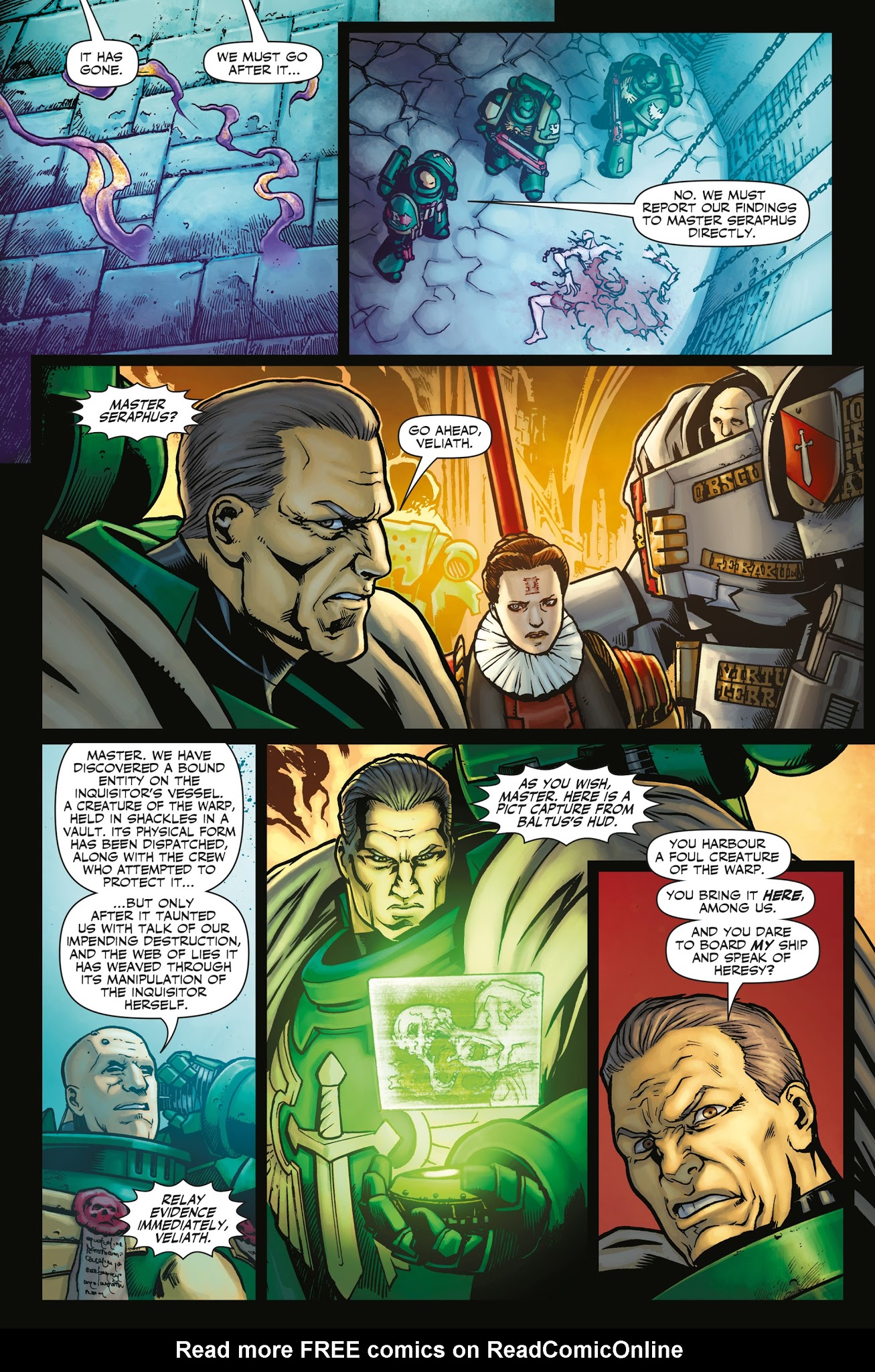 Read online Warhammer 40,000: Will of Iron comic -  Issue #12 - 18