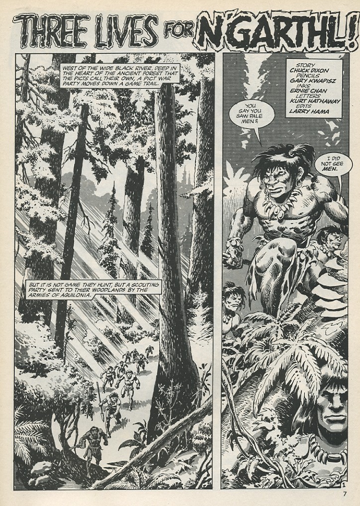 Read online The Savage Sword Of Conan comic -  Issue #135 - 7