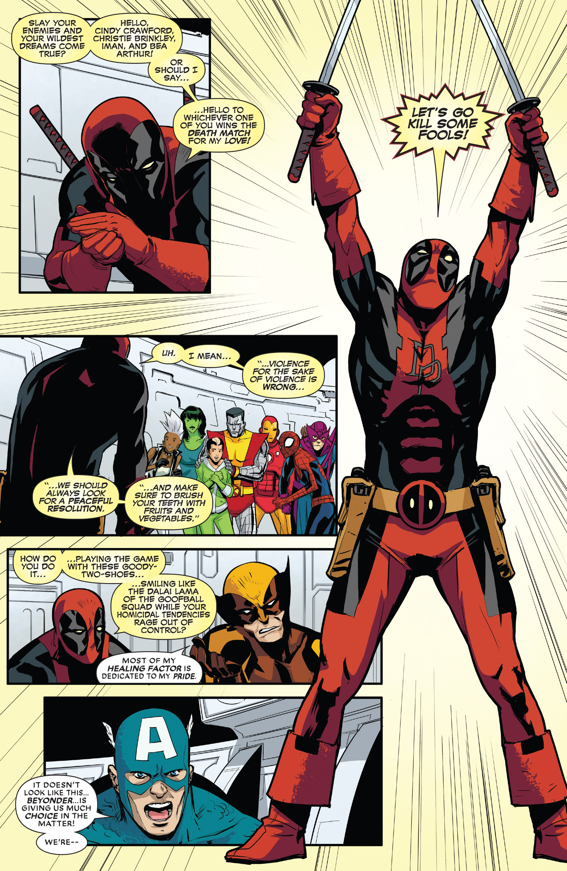 Read online Deadpool's Secret Secret Wars comic -  Issue #1 - 11