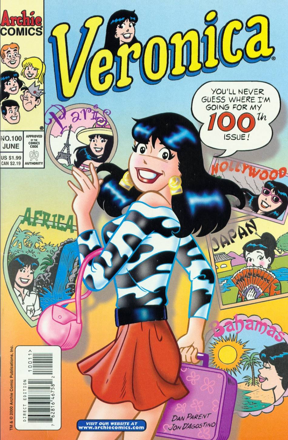 Read online Veronica comic -  Issue #100 - 1