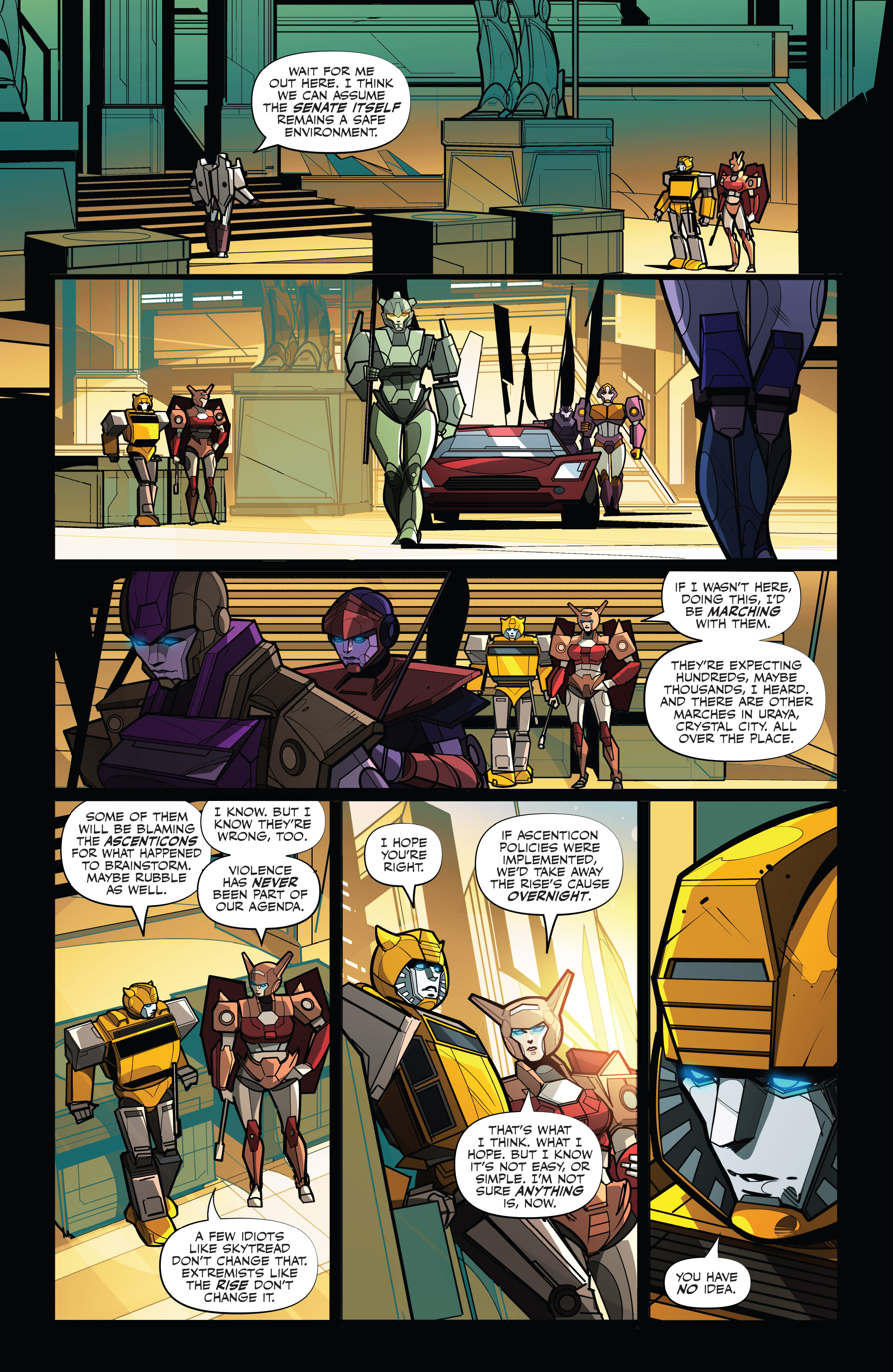 Read online Transformers (2019) comic -  Issue #10 - 7