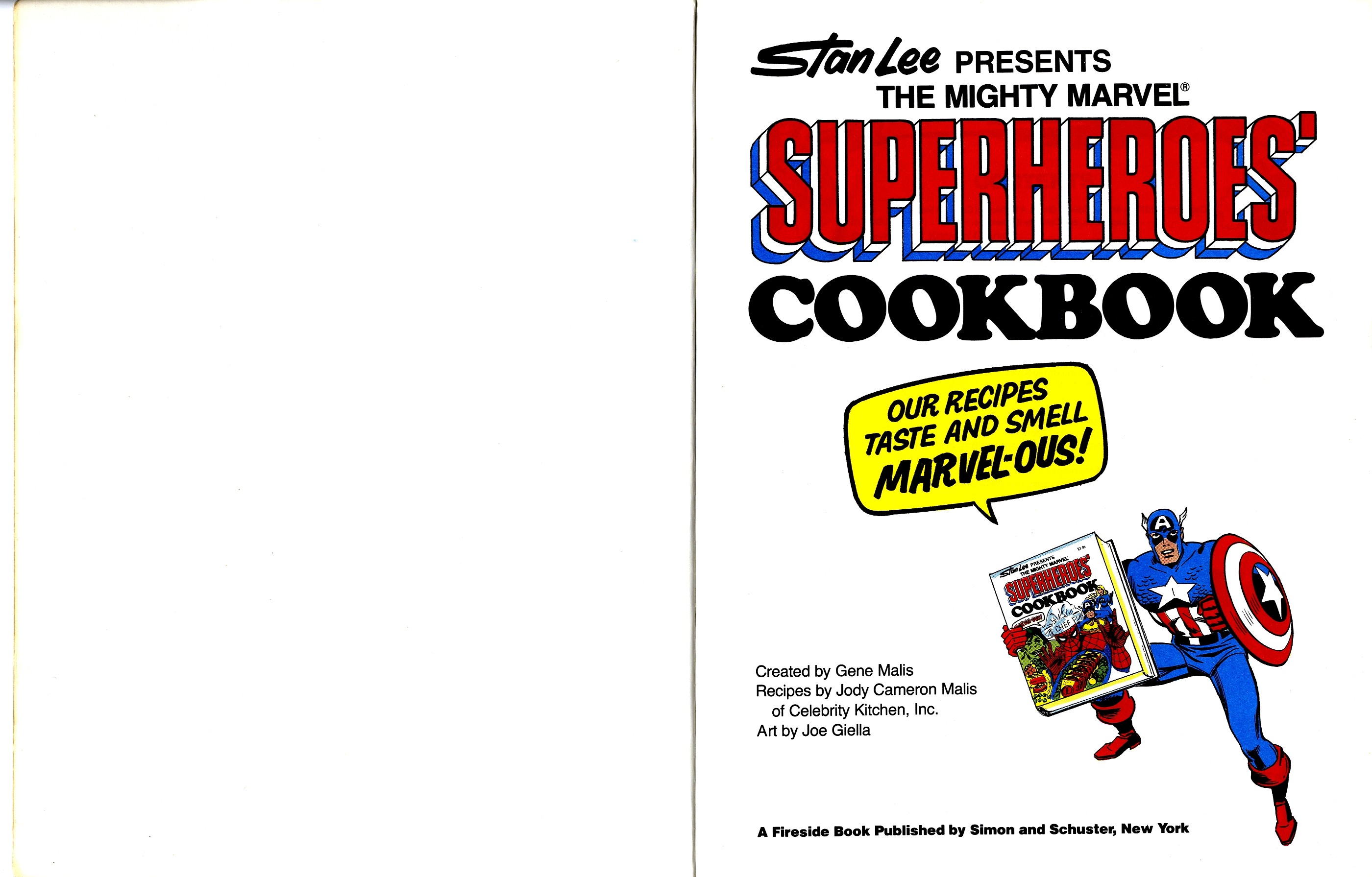 Read online The Mighty Marvel Superheroes' Cookbook comic -  Issue # Full - 3
