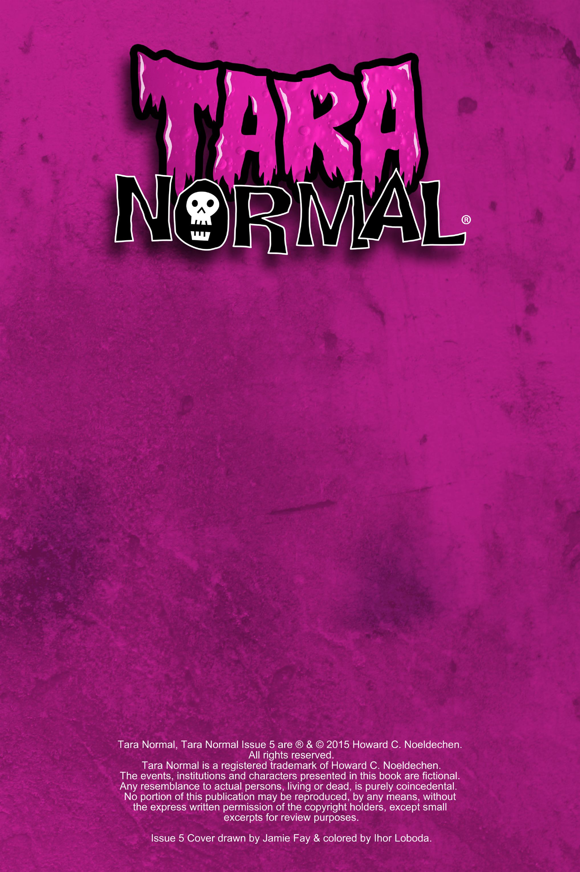 Read online Tara Normal comic -  Issue #5 - 2