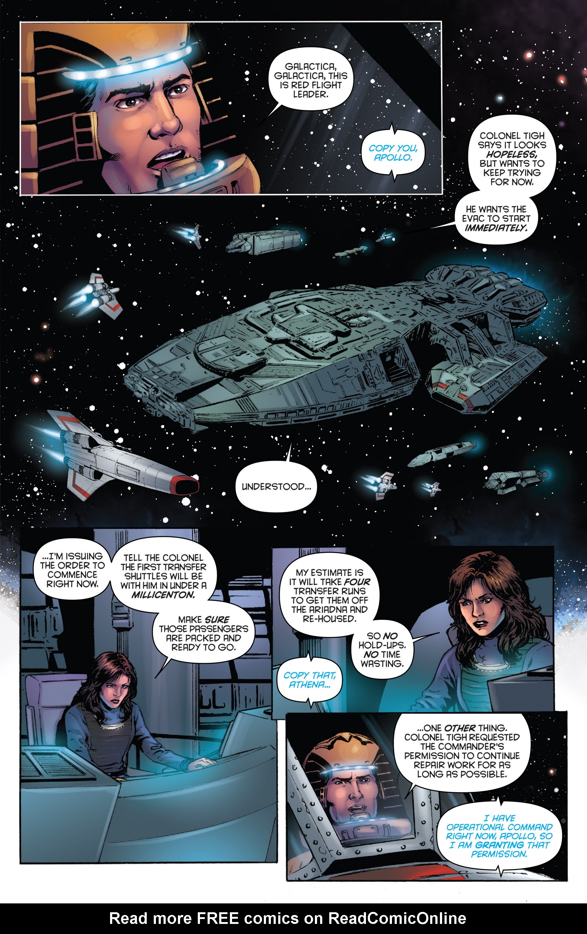 Read online Classic Battlestar Galactica (2013) comic -  Issue #10 - 16