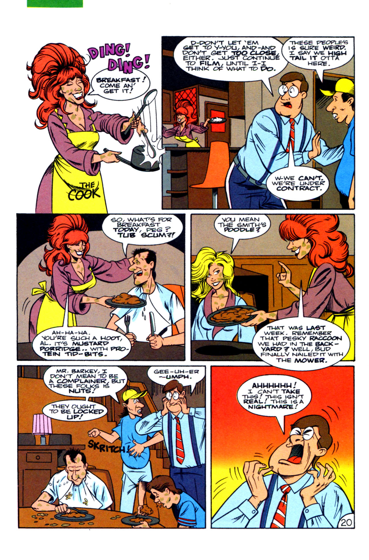Read online Married... with Children (1990) comic -  Issue #1 - 24
