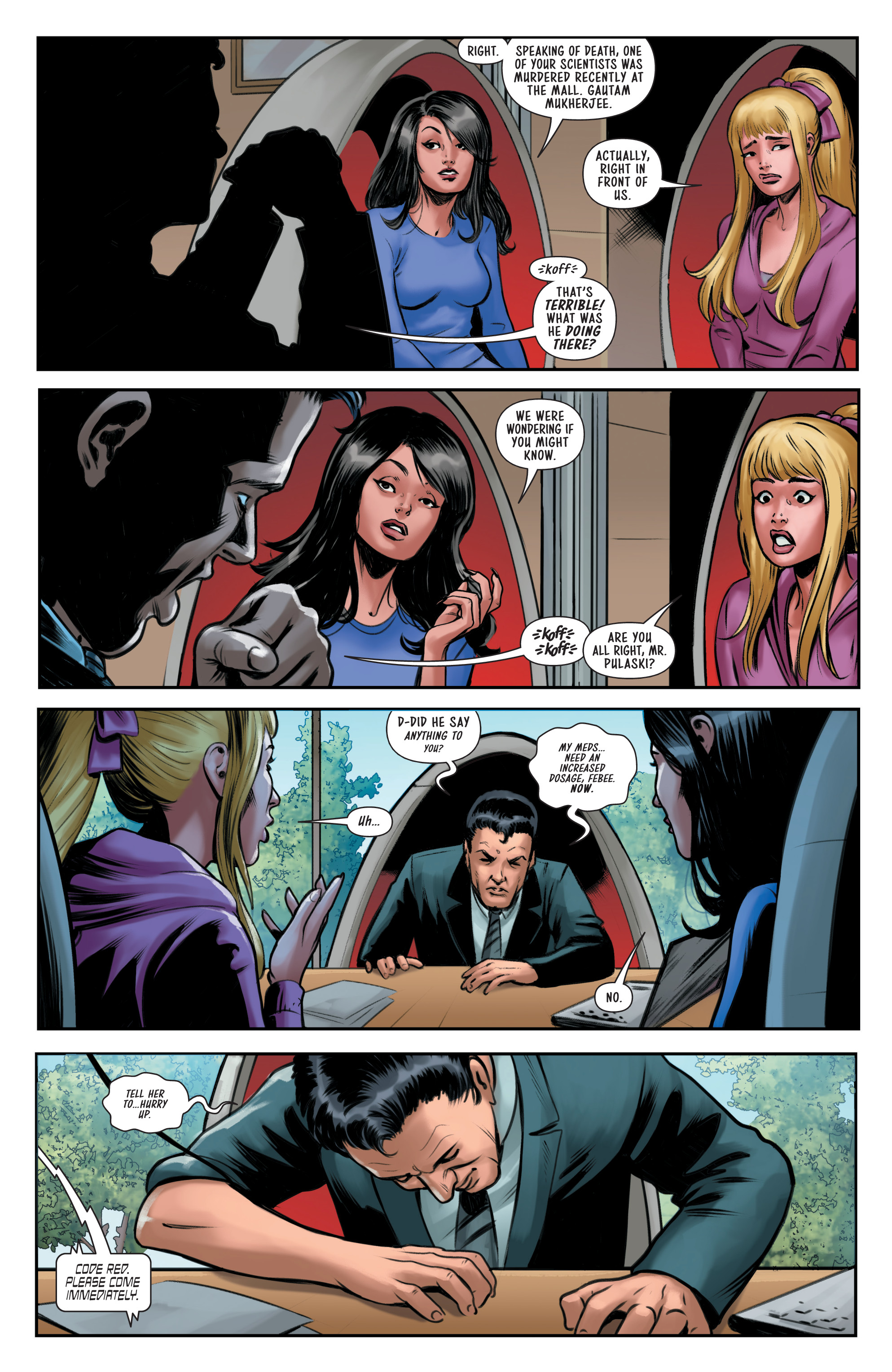 Read online Red Sonja and Vampirella Meet Betty and Veronica comic -  Issue #8 - 9